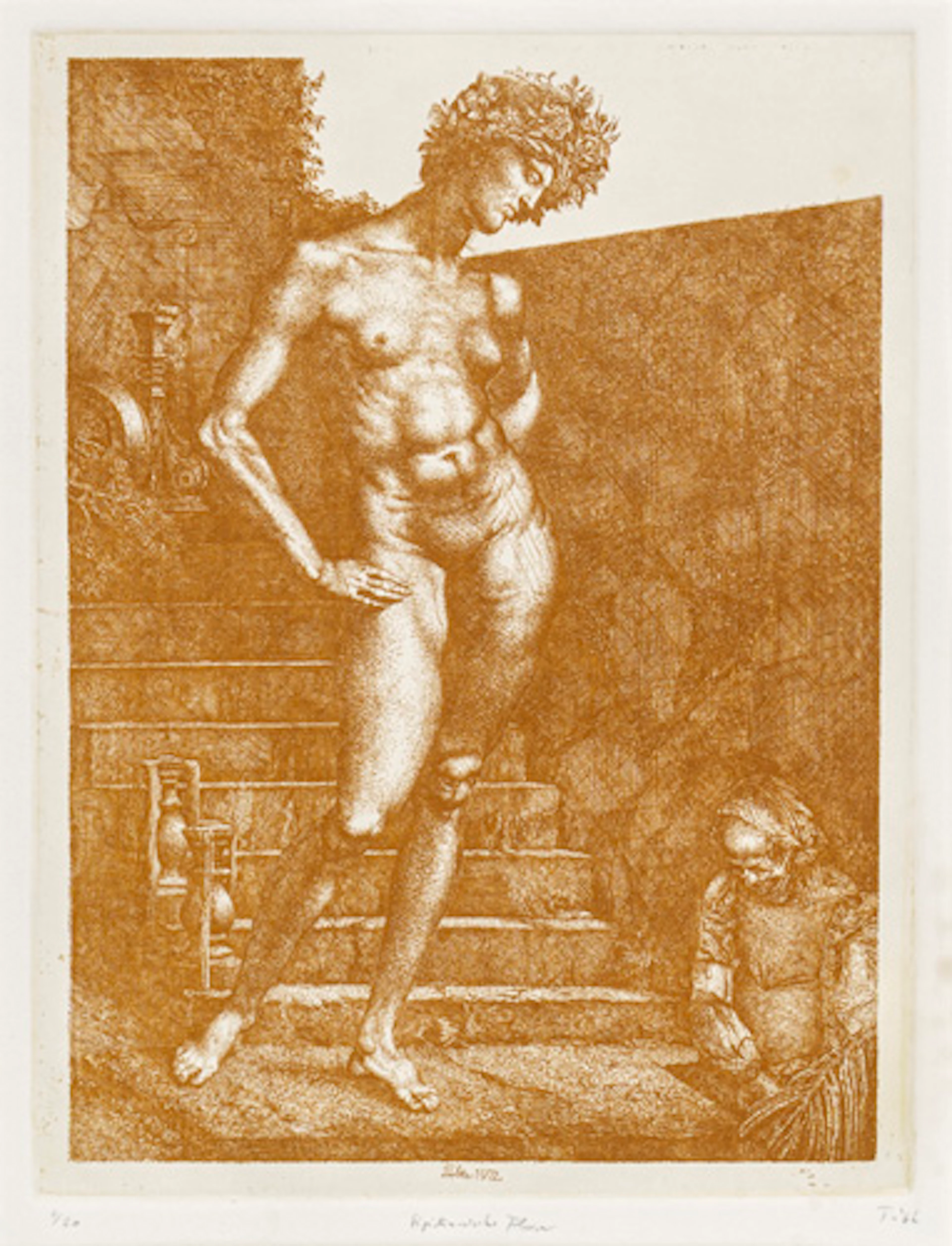 603 Werner Tübke "Sizilianische Flora" (auch "Flora"). 1972.