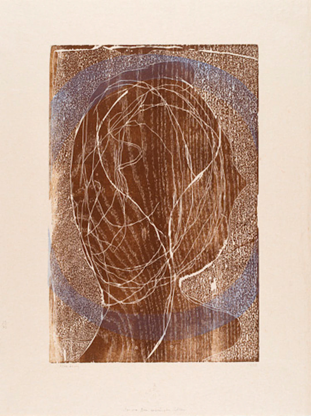 411 Gerhard Altenbourg "Der vom Meer umkränzten Göttin". 1978.