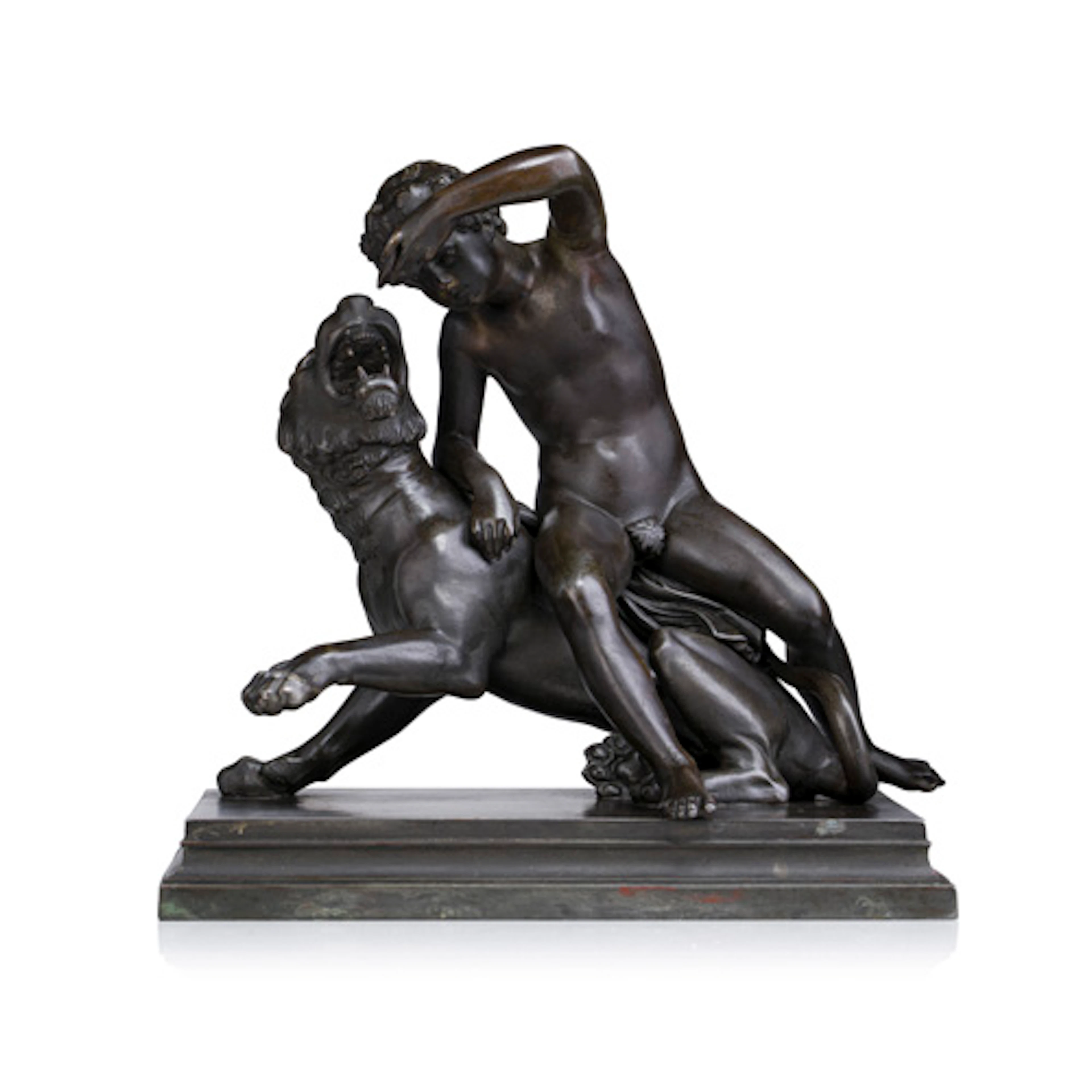 653 Siméon Pierre Devaranne, Dionysos, einen Panther tränkend. Um 1850.