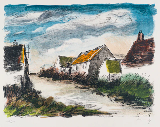 612 Maurice de Vlaminck, Montigny-sur-Avre. 1956.
