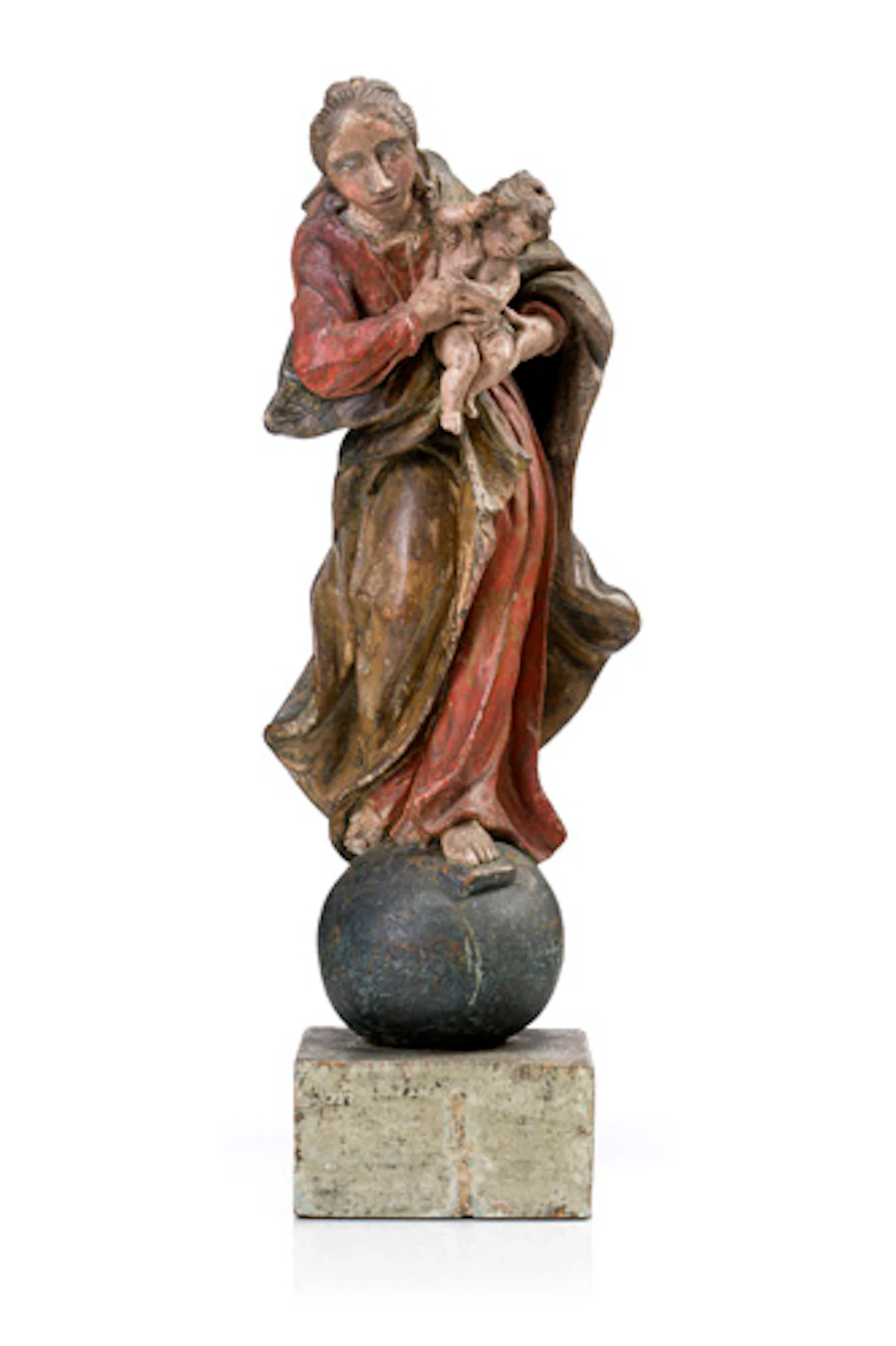 651 Meister der Radiborer Verkündigungsgruppe, Maria von dem Siege. Um 1730.