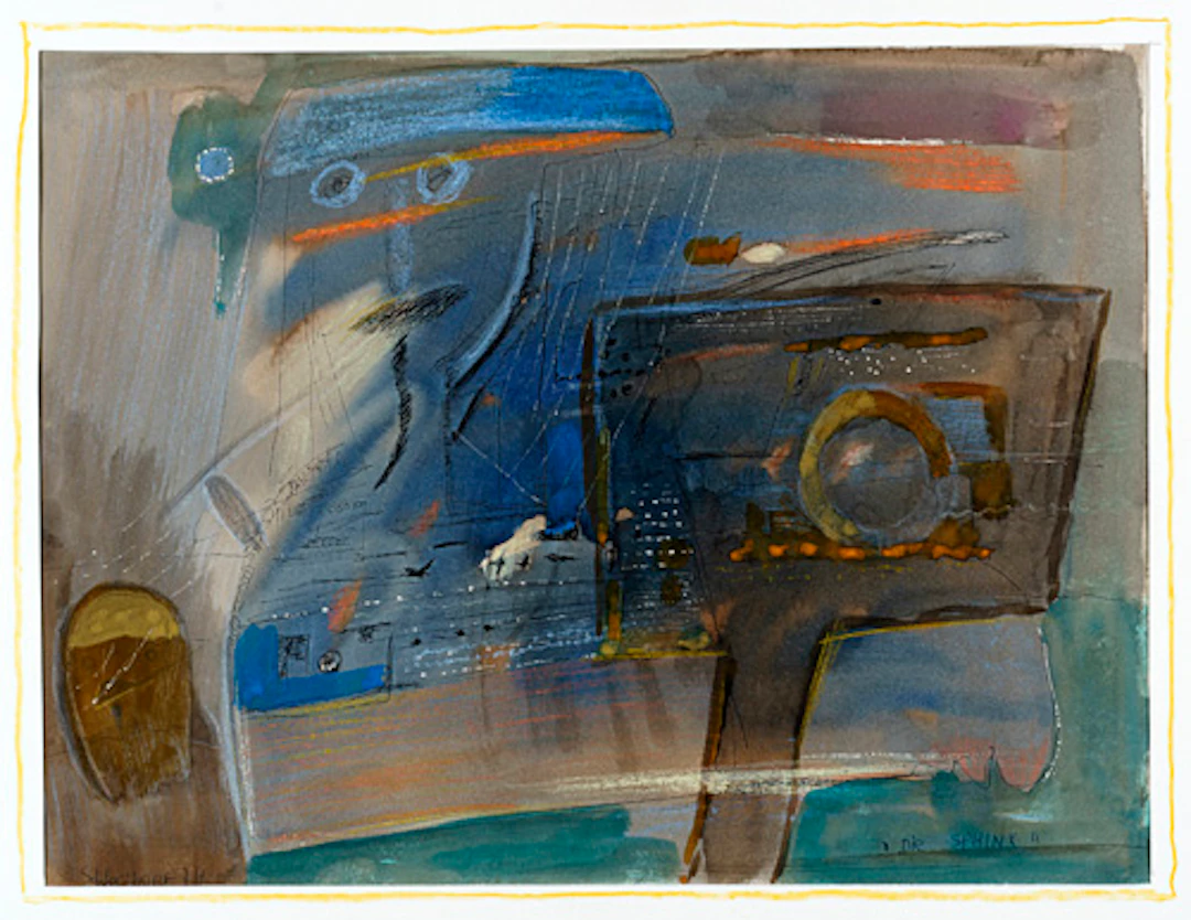 582 Gil Schlesinger "Die Sphinx". 1974.
