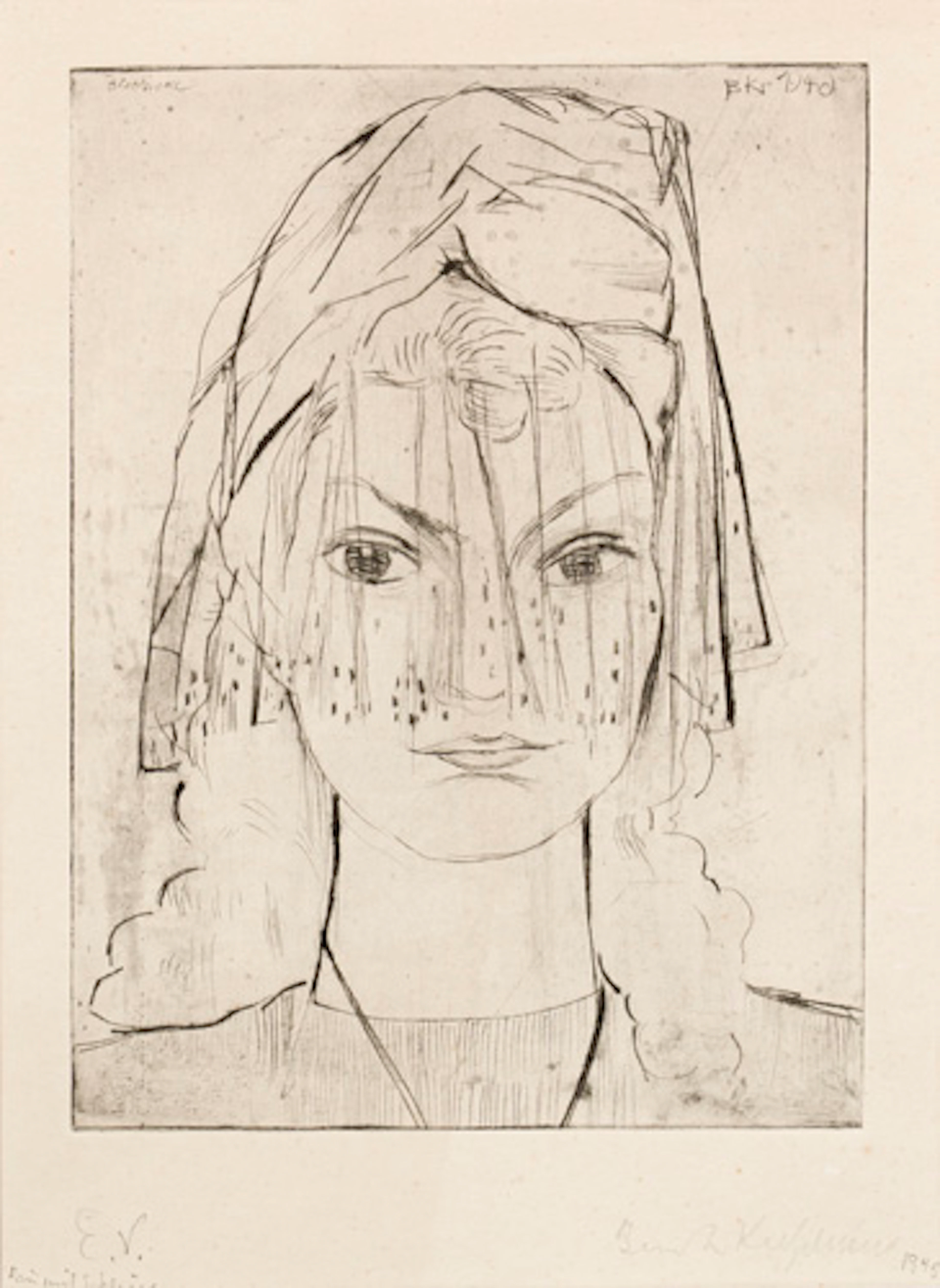 515 Bernhard Kretzschmar "Eleonore (II)". 1946.