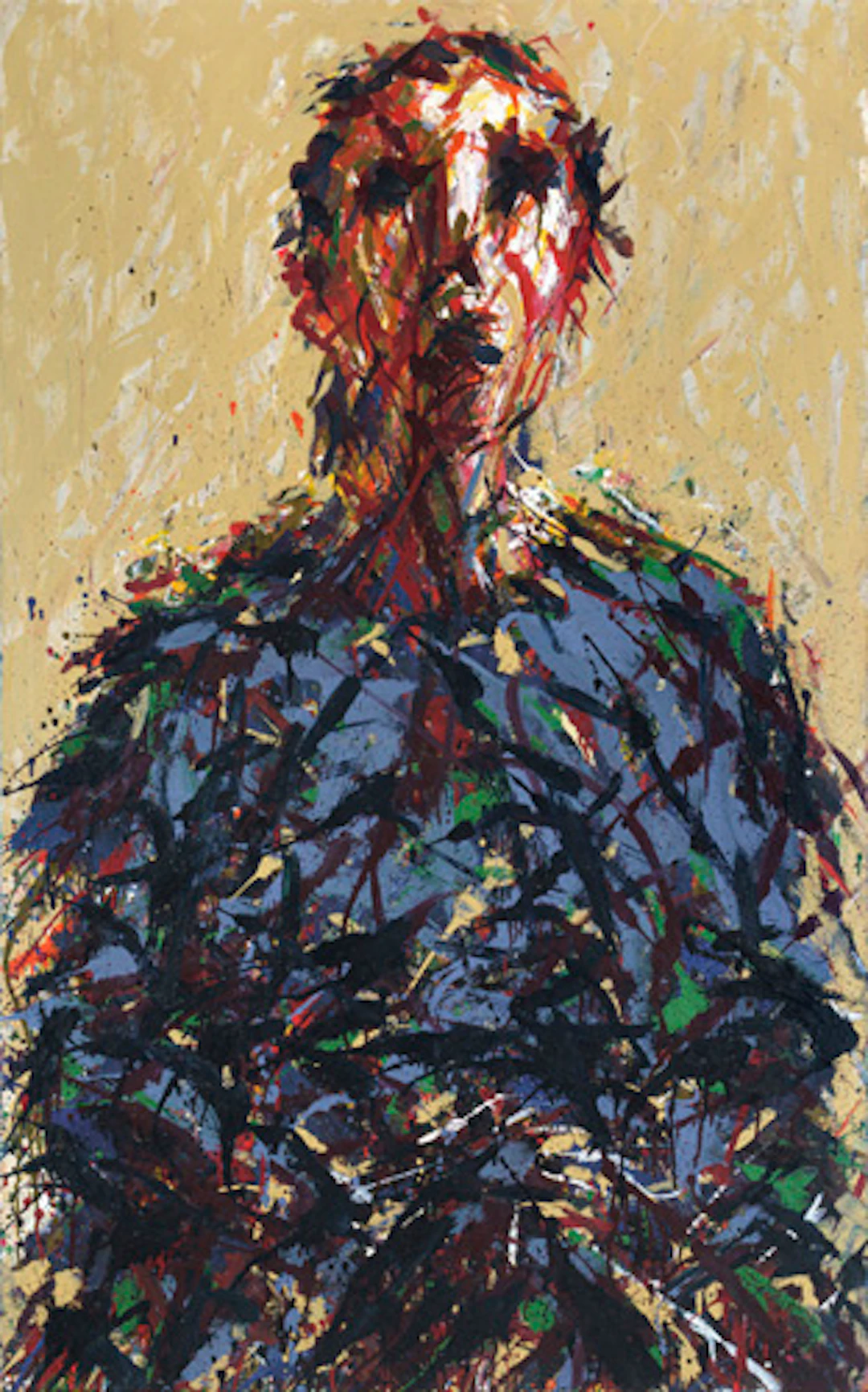208 Max Uhlig "Bildnis Fr. U.". 1987.