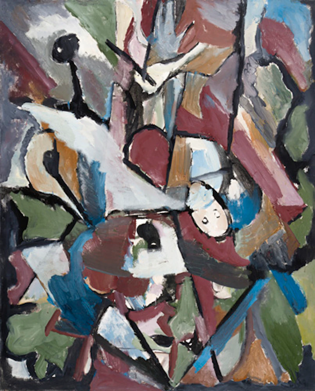 154 Günter Horlbeck "Waldgeheimnis". 1990.