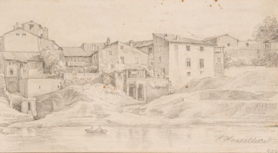 239 Johann Heinrich Hasselhorst "Rapallo". 1855.