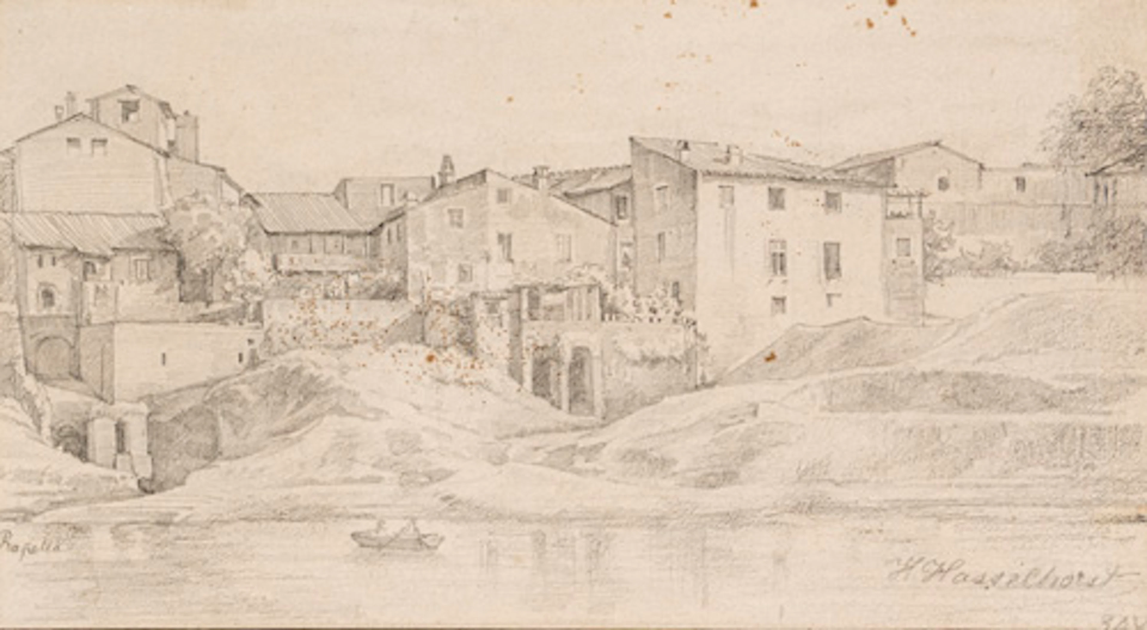 239 Johann Heinrich Hasselhorst "Rapallo". 1855.