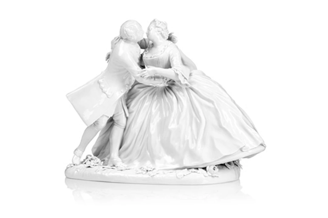676 "Liebesgruppe". Johann Joachim Kändler für Meissen. 1744. Ausformungsjahr