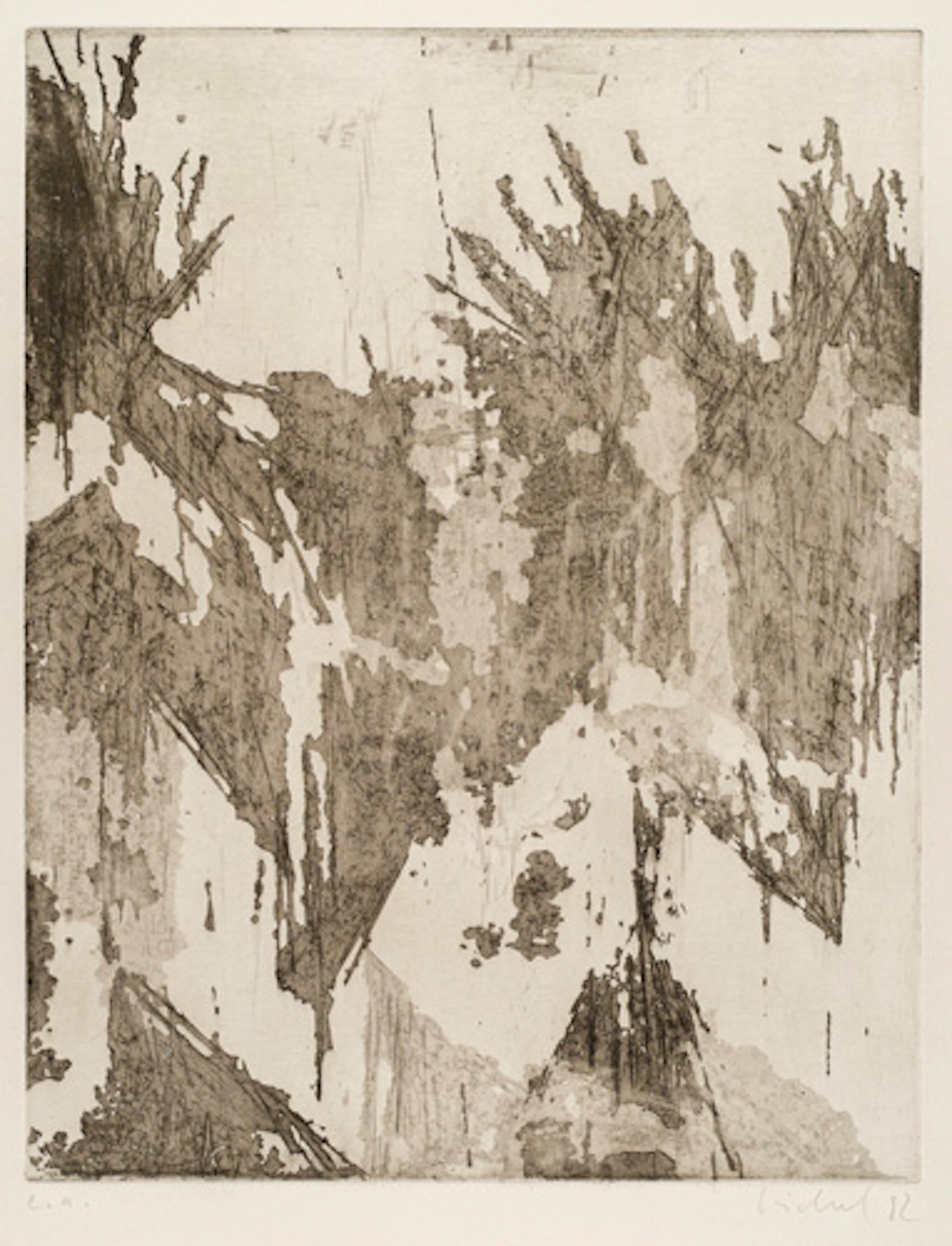 461 Eberhard Göschel, Spiegelungen. 1982.