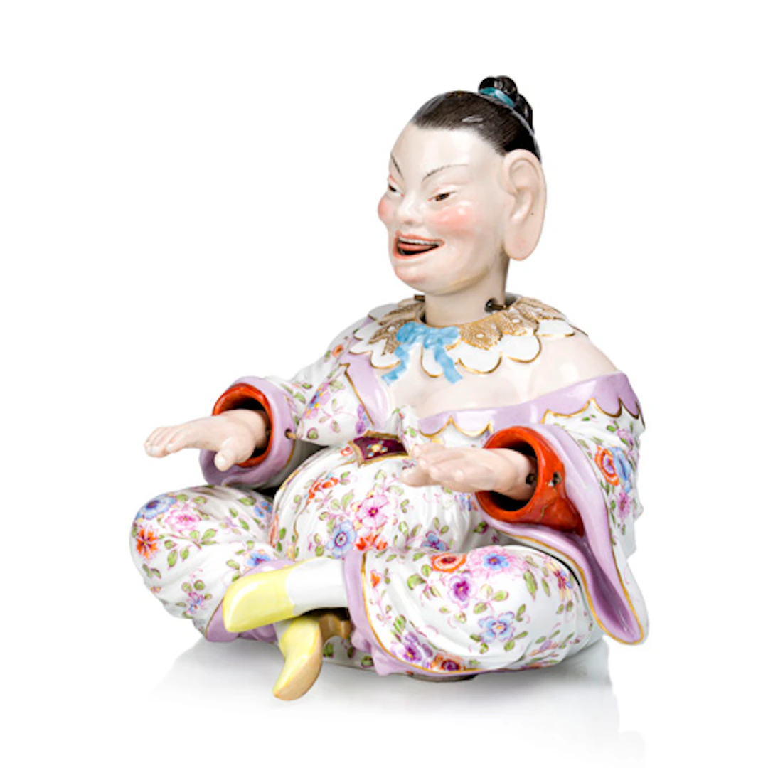 673 "Pagode, weiblich". Johann Joachim Kändler für Meissen. Entwurf