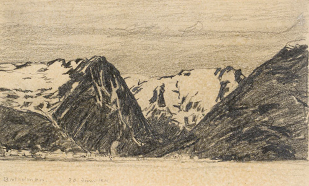 252 Otto Altenkirch "Batholmen"(Sogn, Norwegen). 1911.