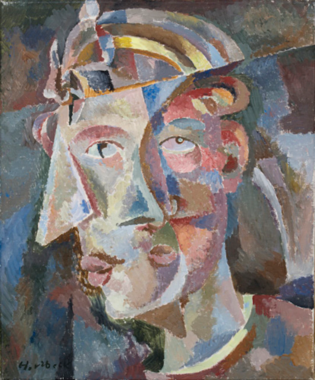 150 Günter Horlbeck "Mehrgesichtiger". 1984.