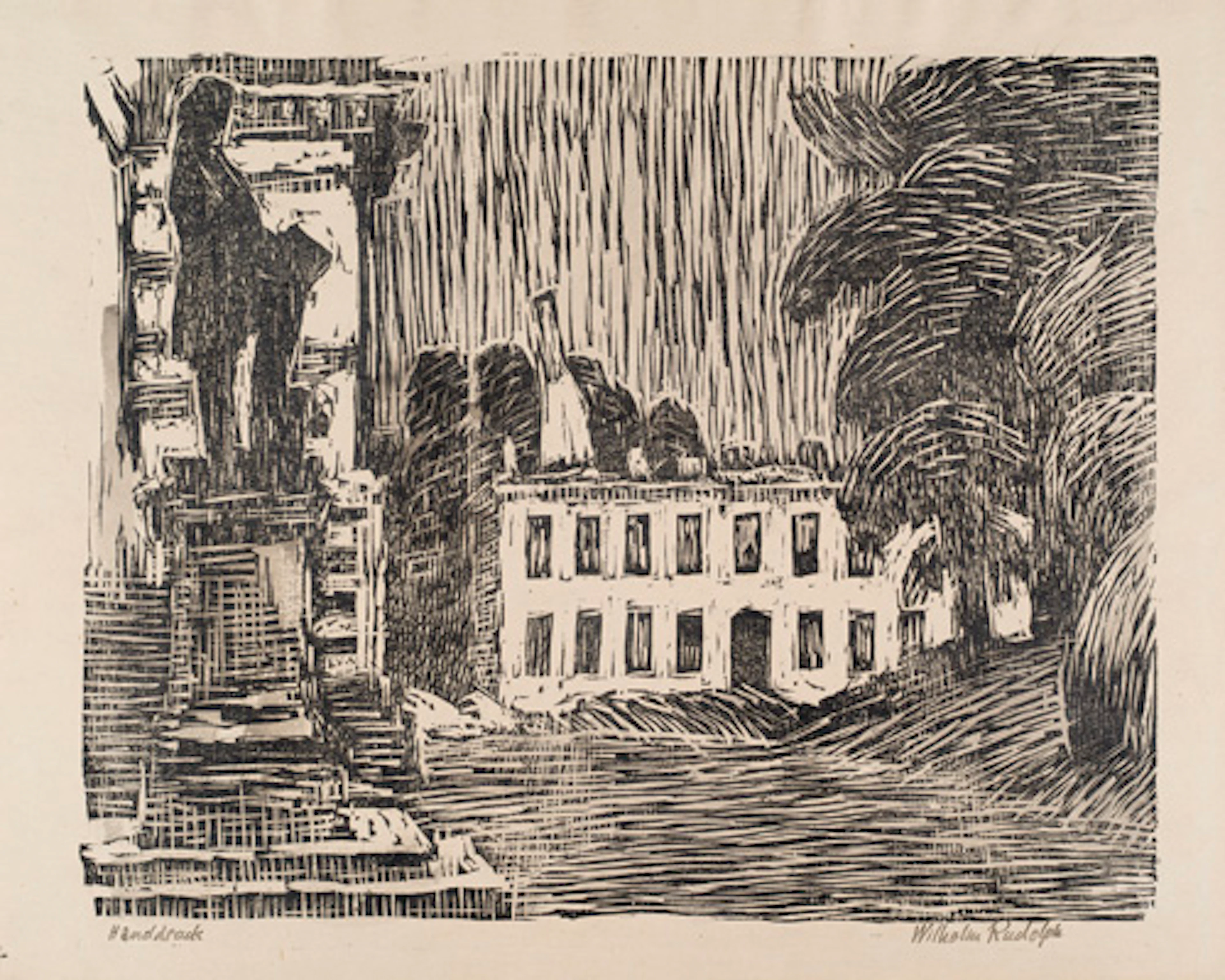 574 Wilhelm Rudolph "Denkmal Gottfried Semper". 1945–1947.