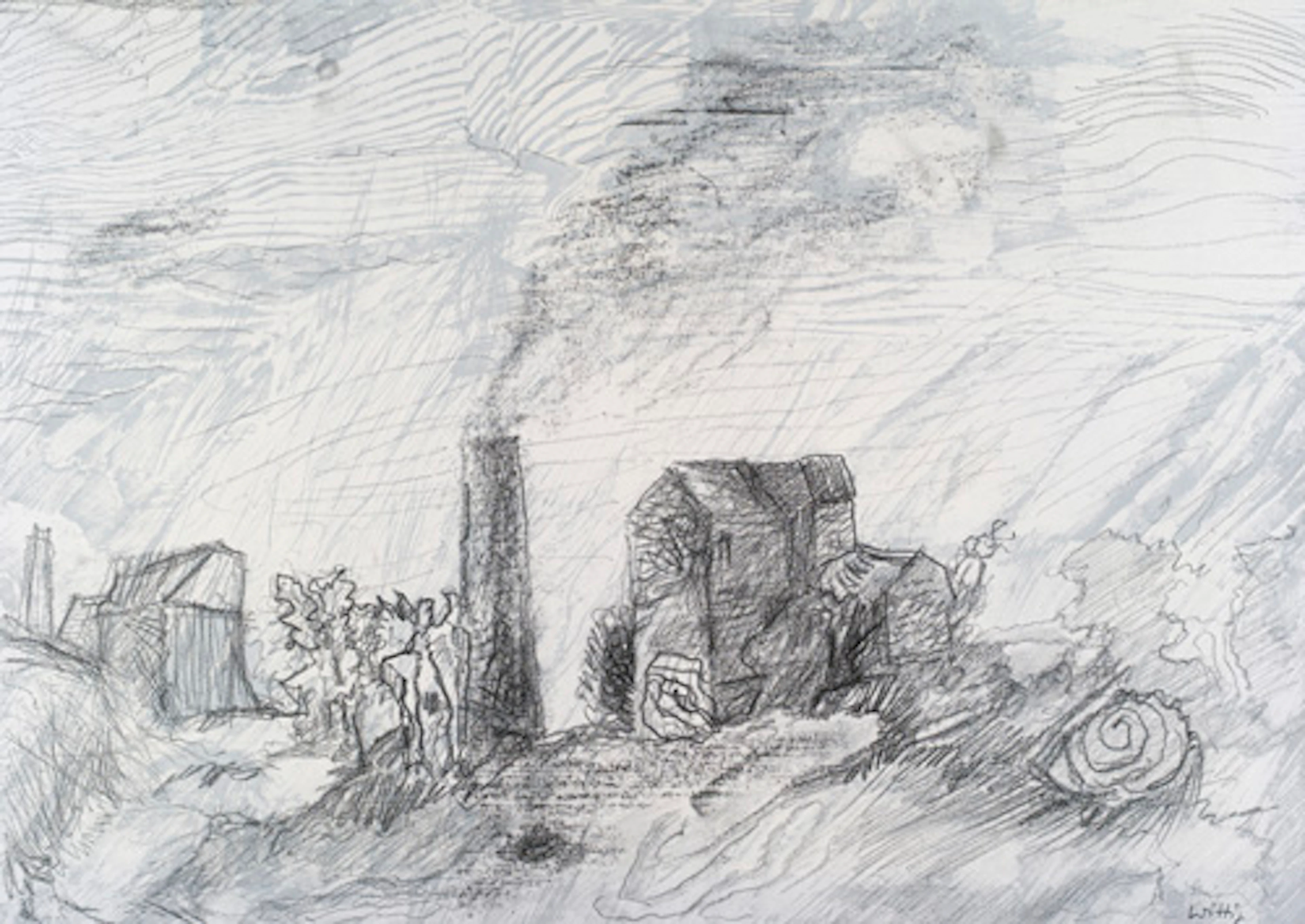 633 Werner Wittig, Radebeuler Landschaft / "Am Sumpf" / "Am Wald II".