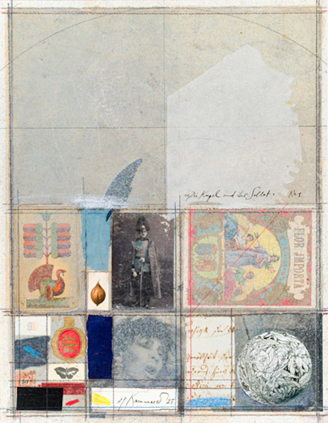 499 Anton Paul Kammerer "Die Kugel und ihr Soldat. Nr. 1". 2000.
