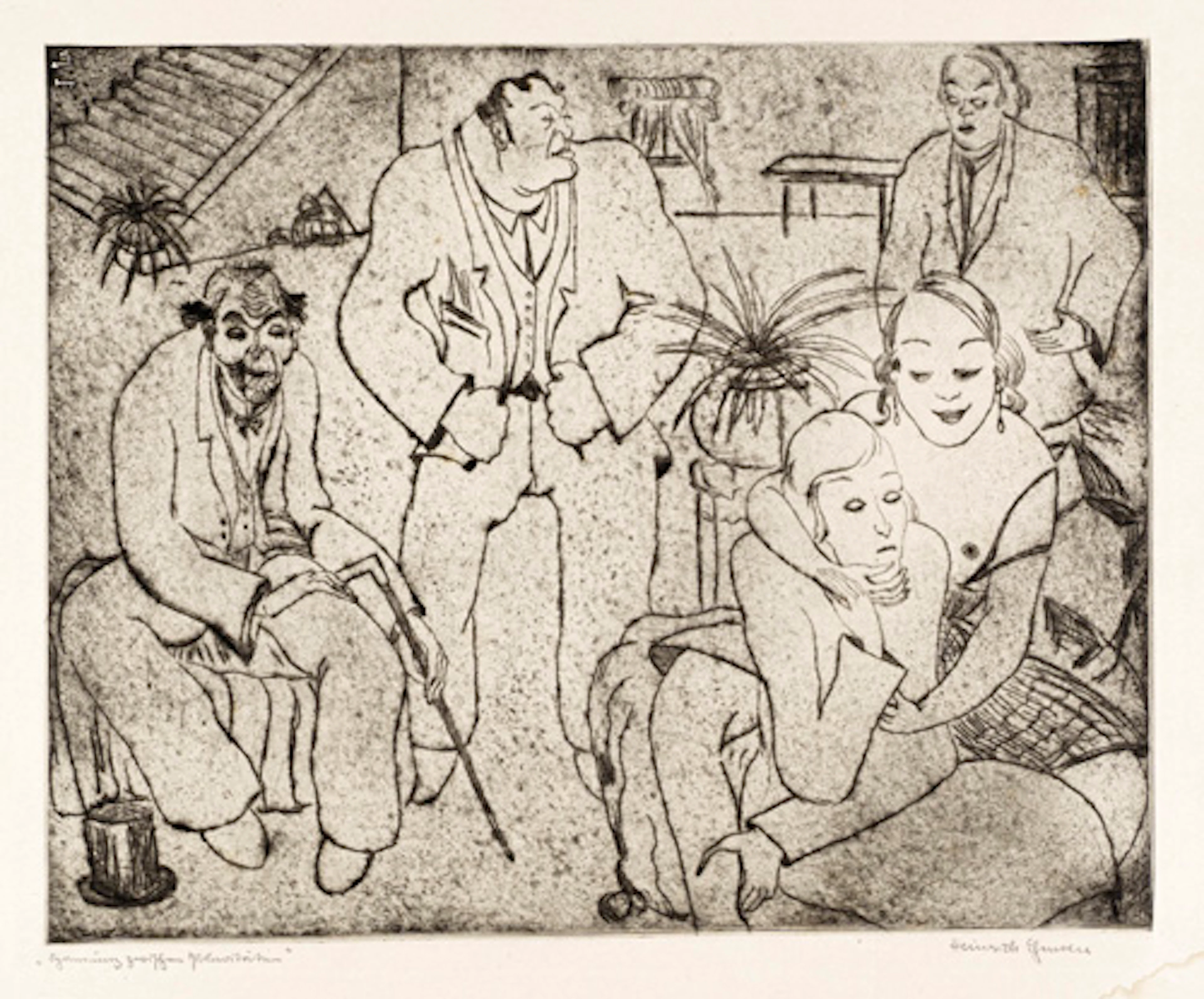 279 Heinrich Ehmsen "Spannung zwischen Polaritäten". 1924.