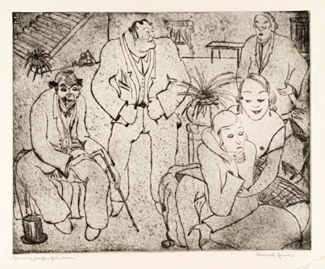 279 Heinrich Ehmsen "Spannung zwischen Polaritäten". 1924.
