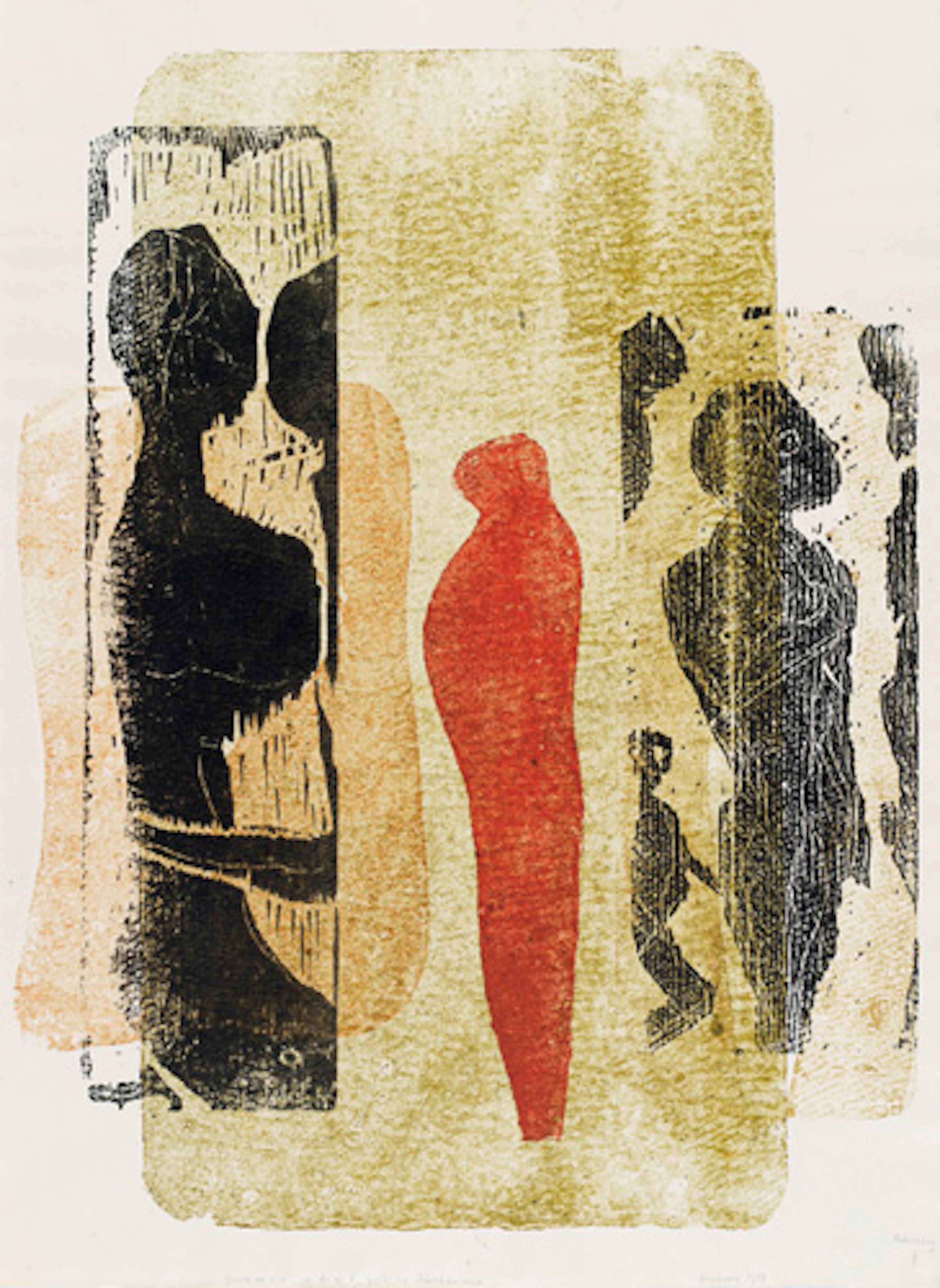 403 Gerhard Altenbourg "Glossen um eine Figur, die ich das gesichtslose