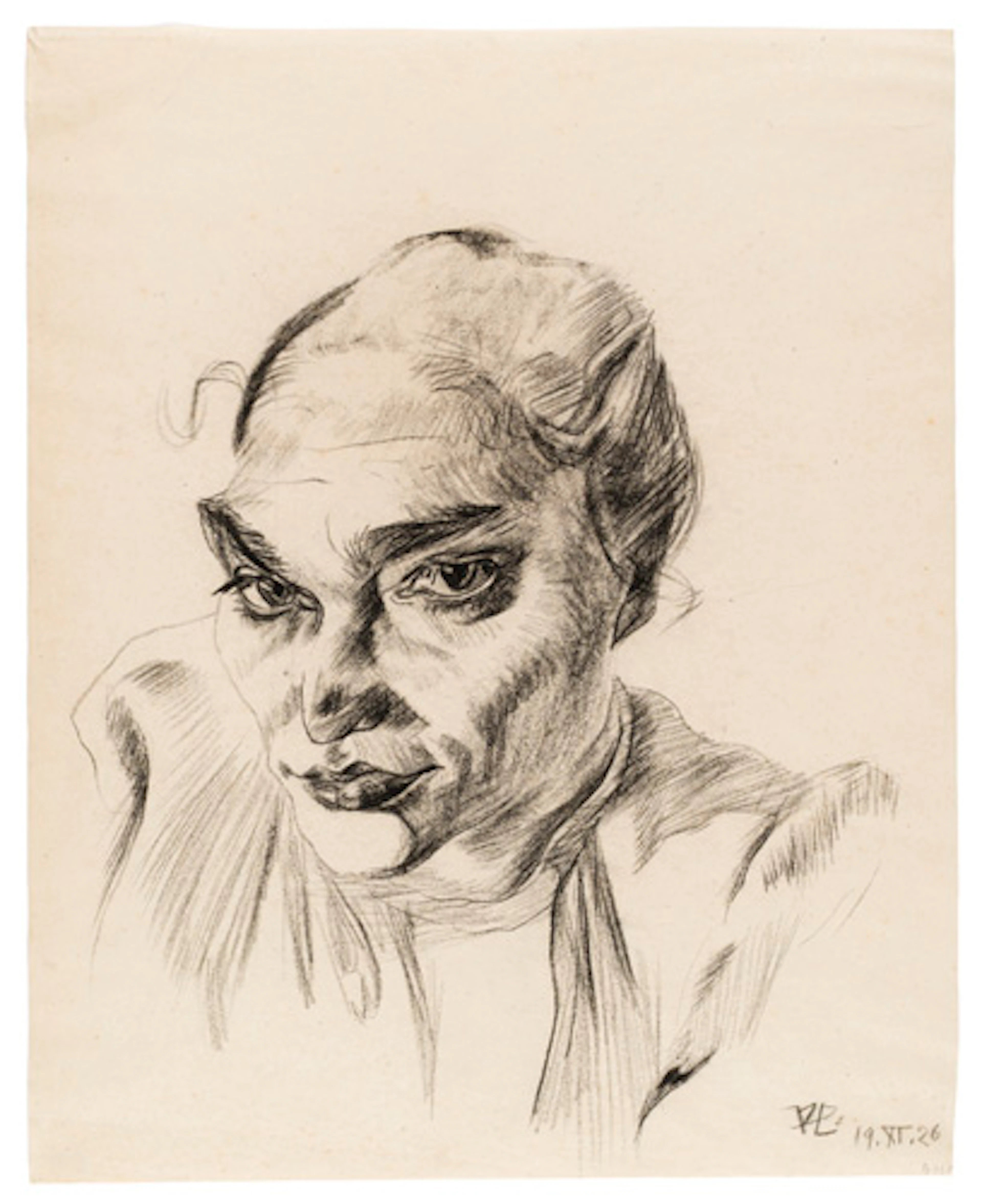 343 Paula Lauenstein "Frau Mieth". 1926.