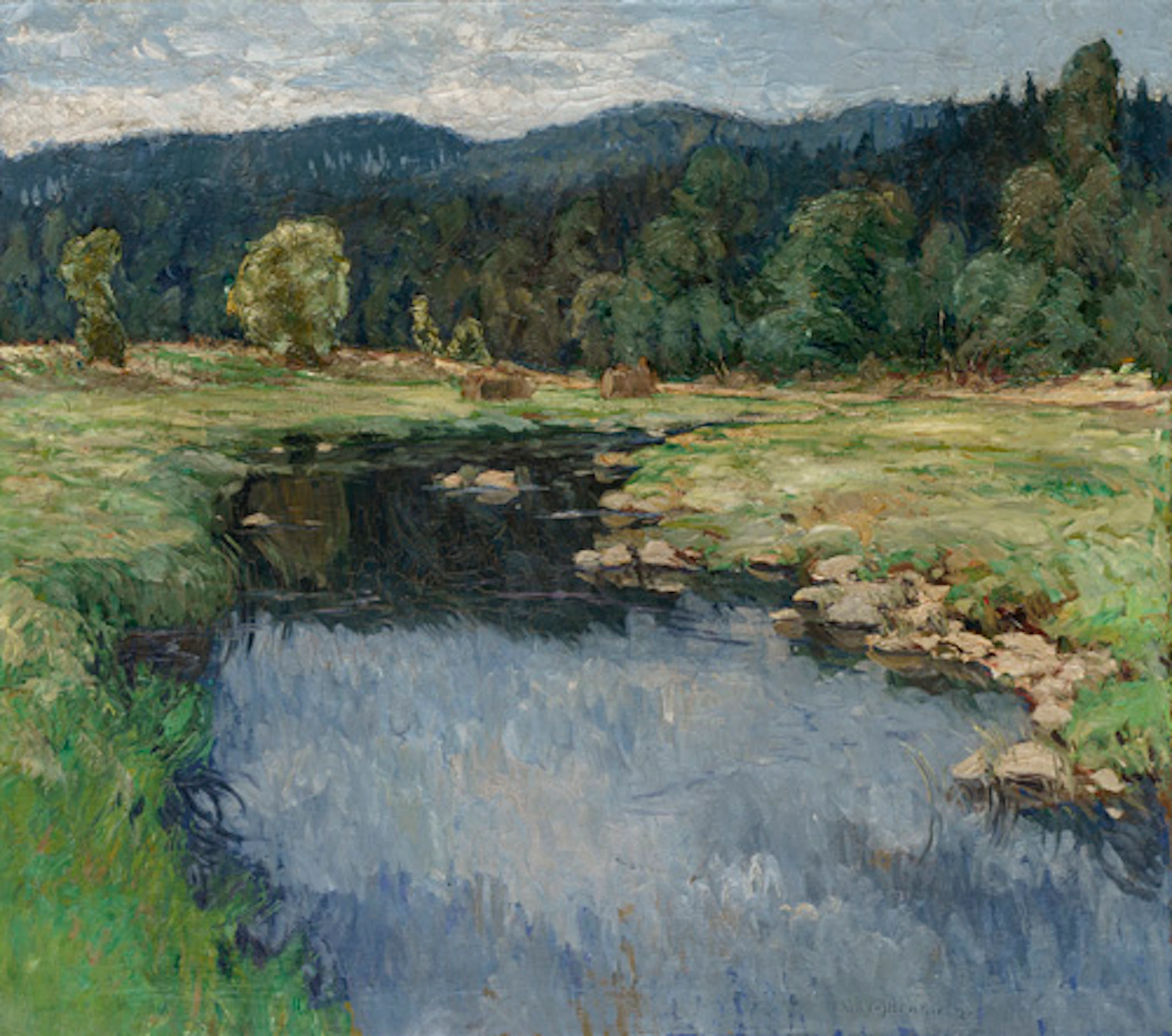 042 Otto Altenkirch "Reiherschwemme". 1925.