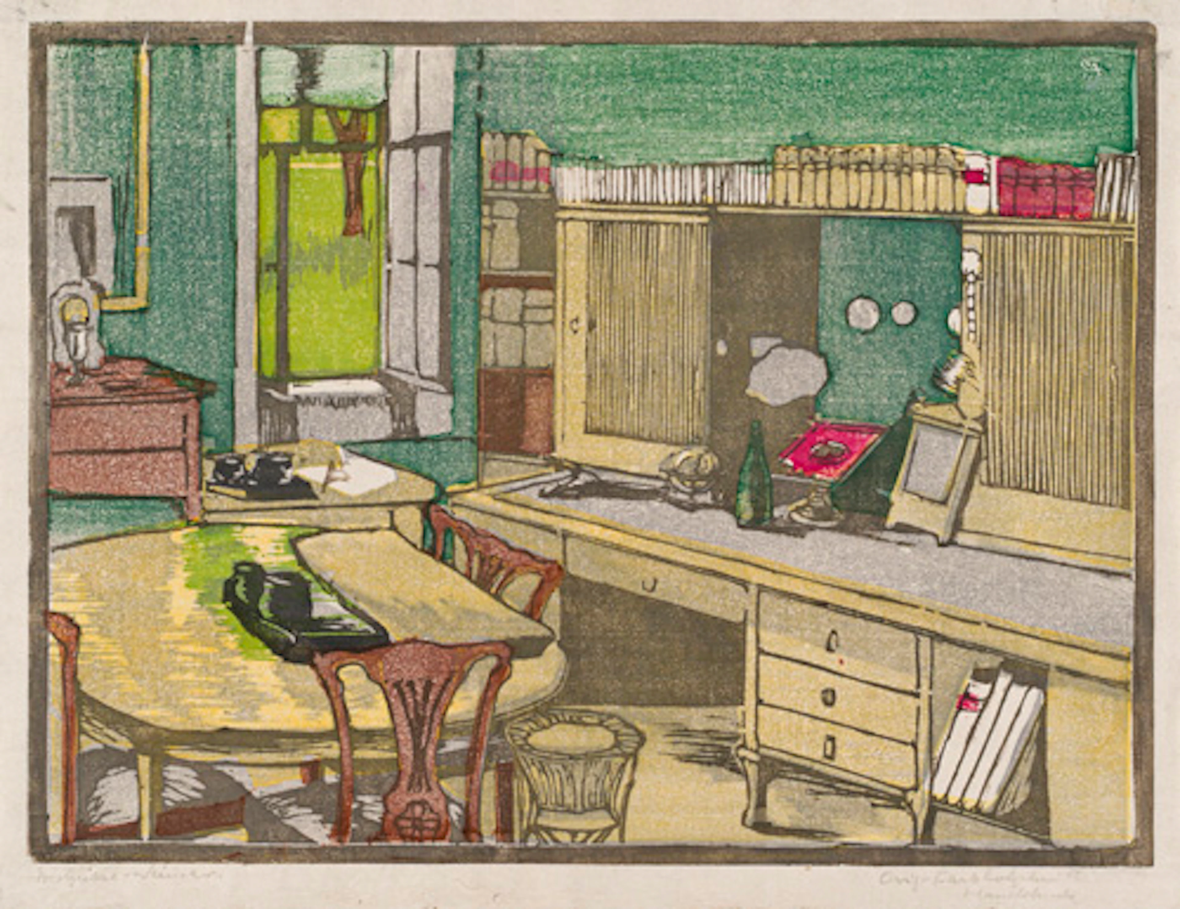 284 Margarethe Geibel "Arbeitszimmer I" / "Junozimmer I" / "Junozimmer