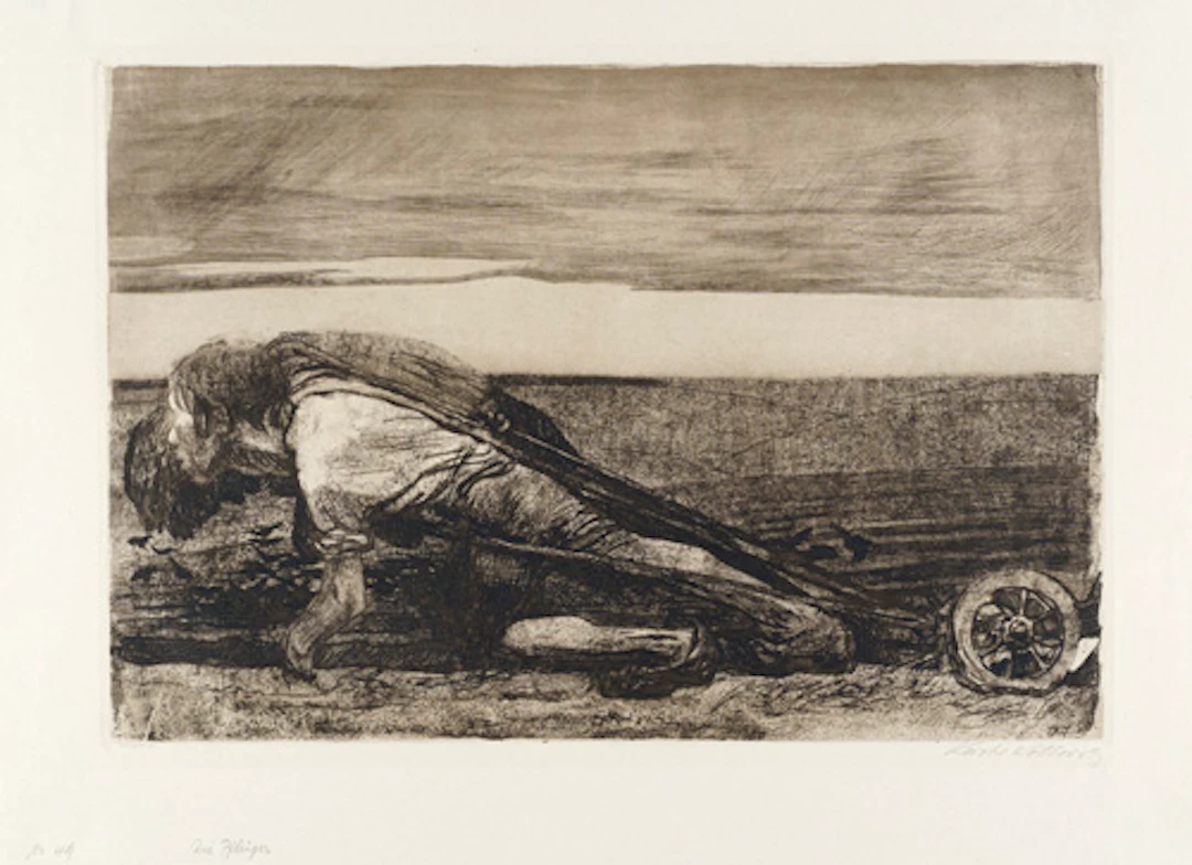 327 Käthe Kollwitz "Die Pflüger". 1906. Späterer Abzug 1931-1941.