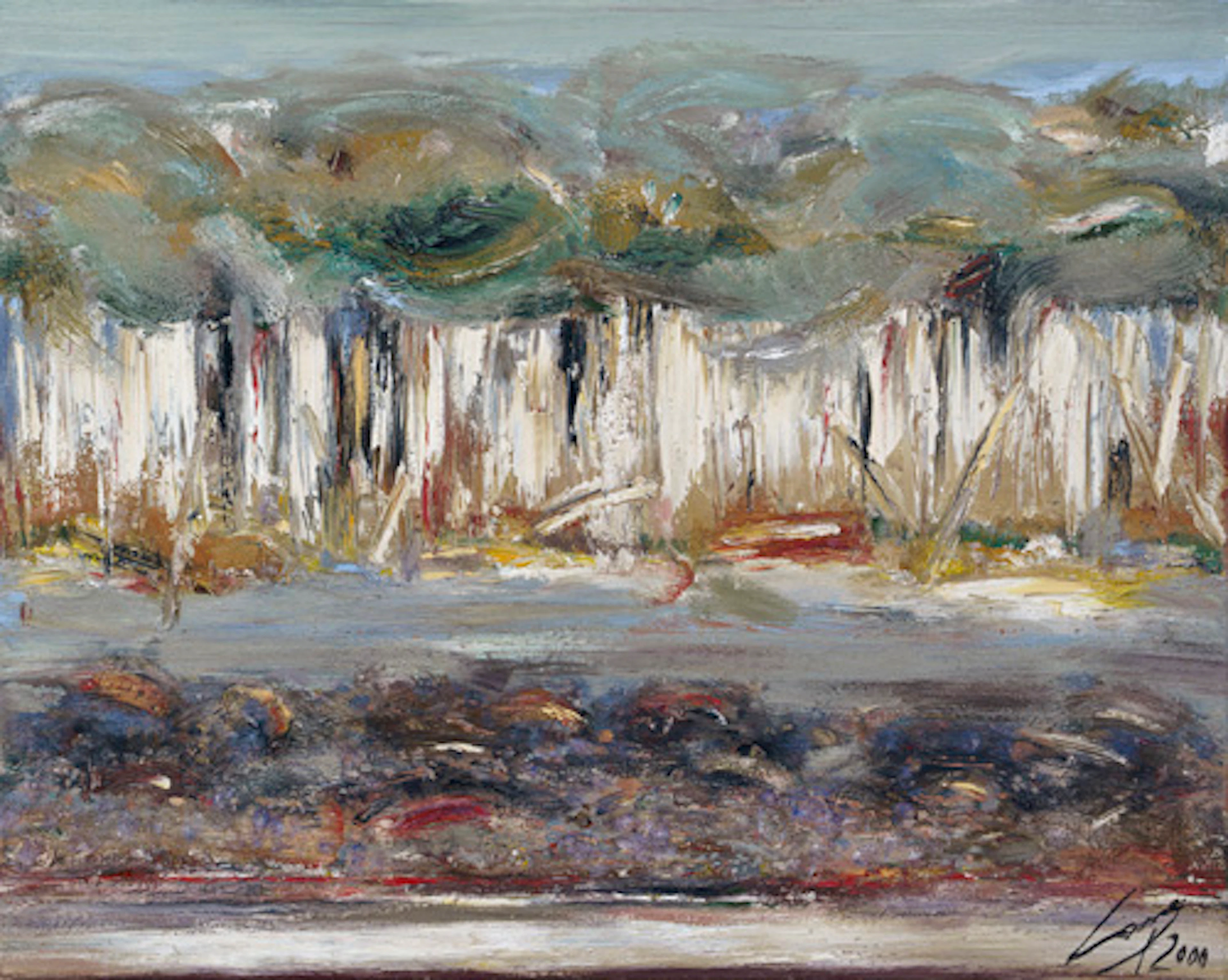 173 Christian Lang, Landschaft. 2000.