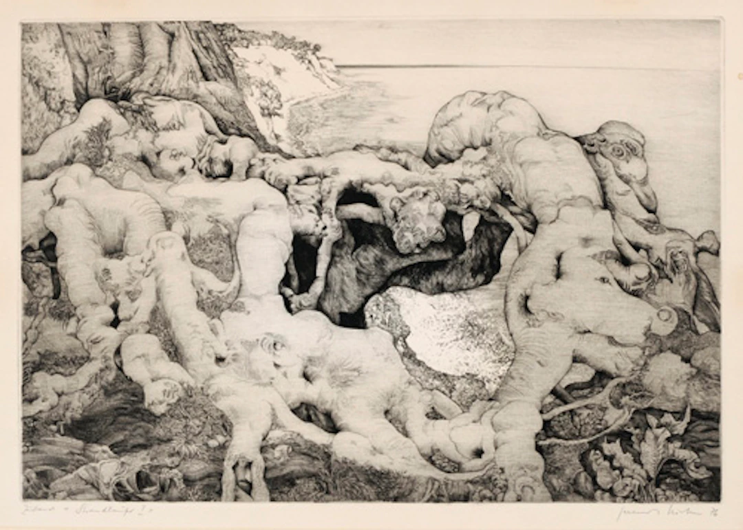 565 Gerenot Richter "Strandläufer I". 1976.