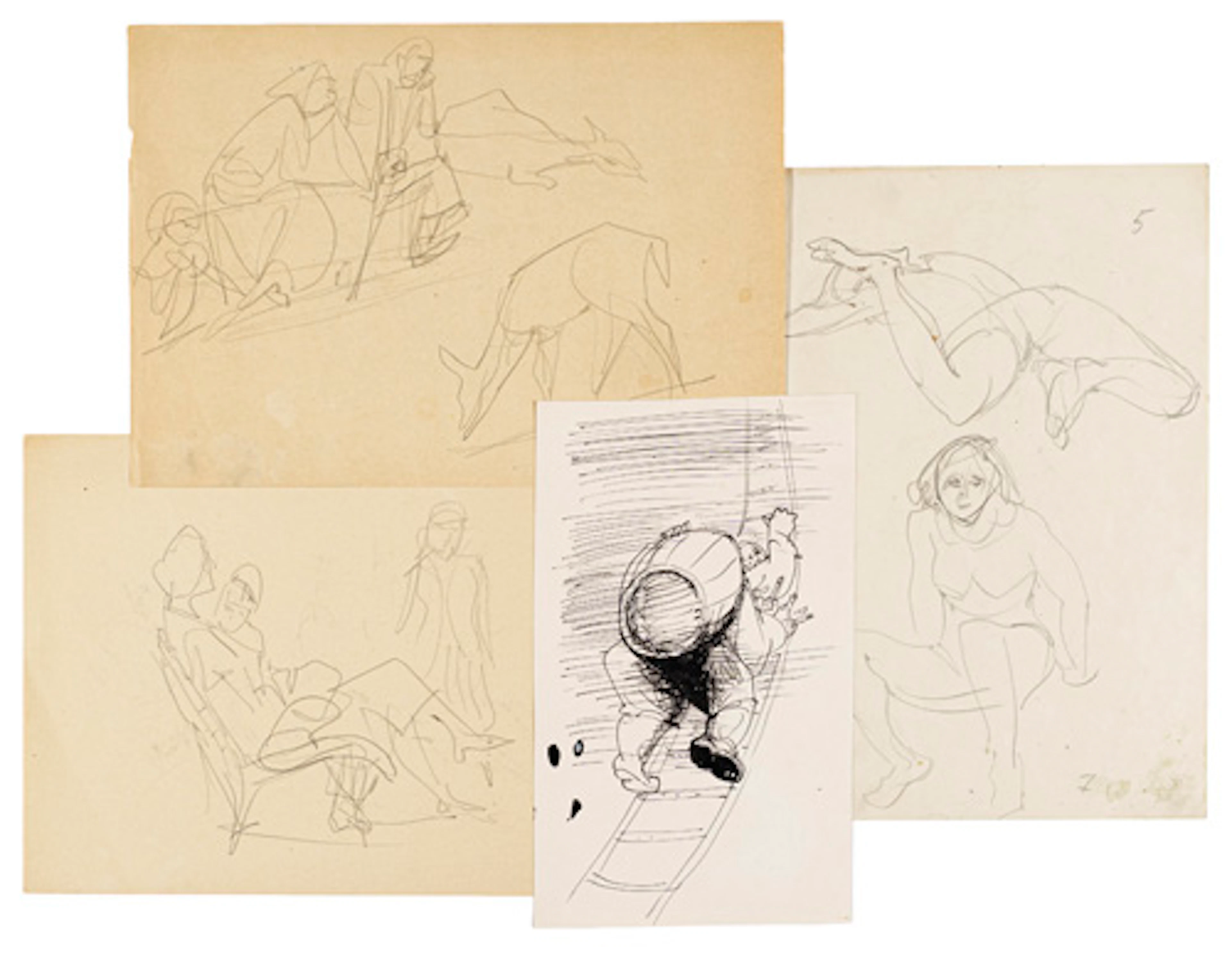 478 Josef Hegenbarth "Illustration zu: de Coster 'Smetse Smee' " /