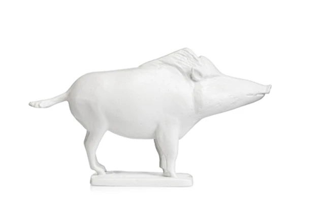 683 "Wildschwein". Waldemar Grzimek für Schaubach-Kunst. 1955.