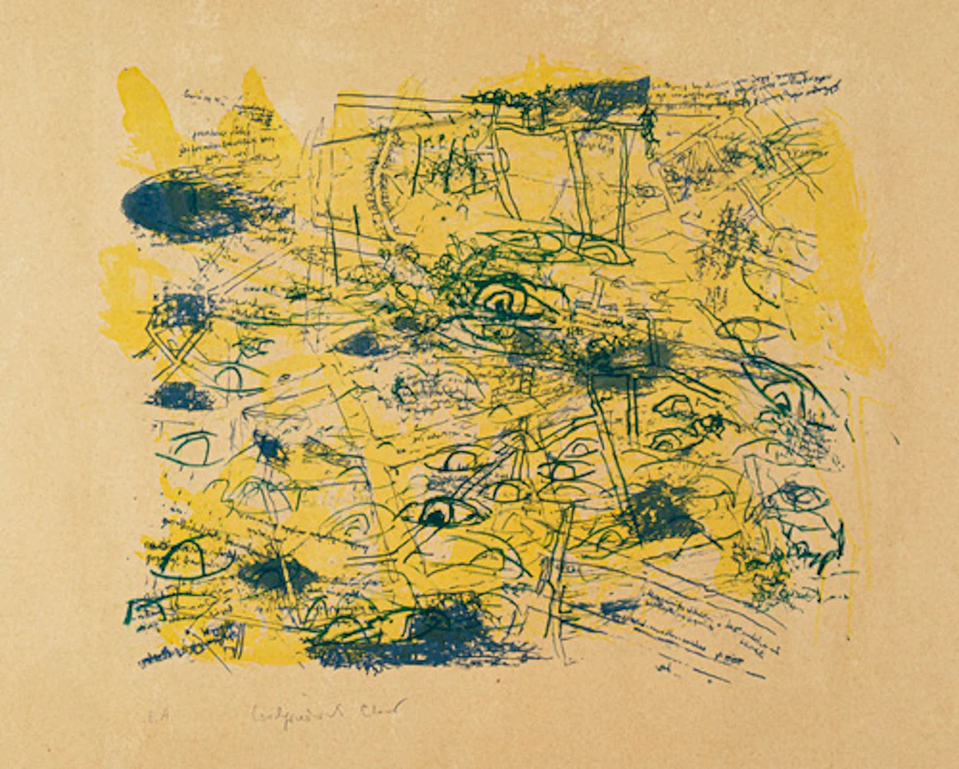 435 Carlfriedrich Claus "Annaberg-Buchholz: Denkgänge über unter Tage". 1984.