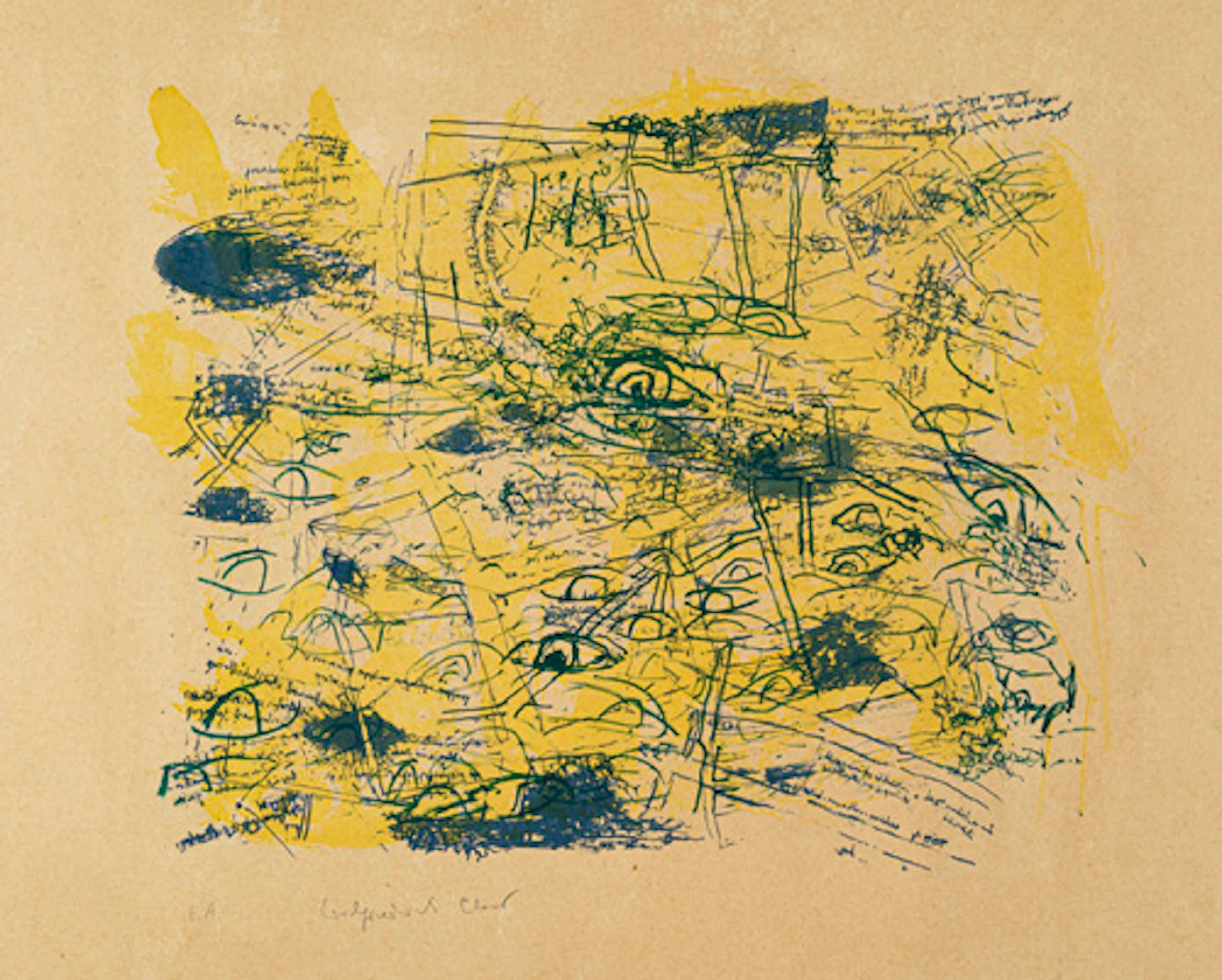 435 Carlfriedrich Claus "Annaberg-Buchholz: Denkgänge über unter Tage". 1984.