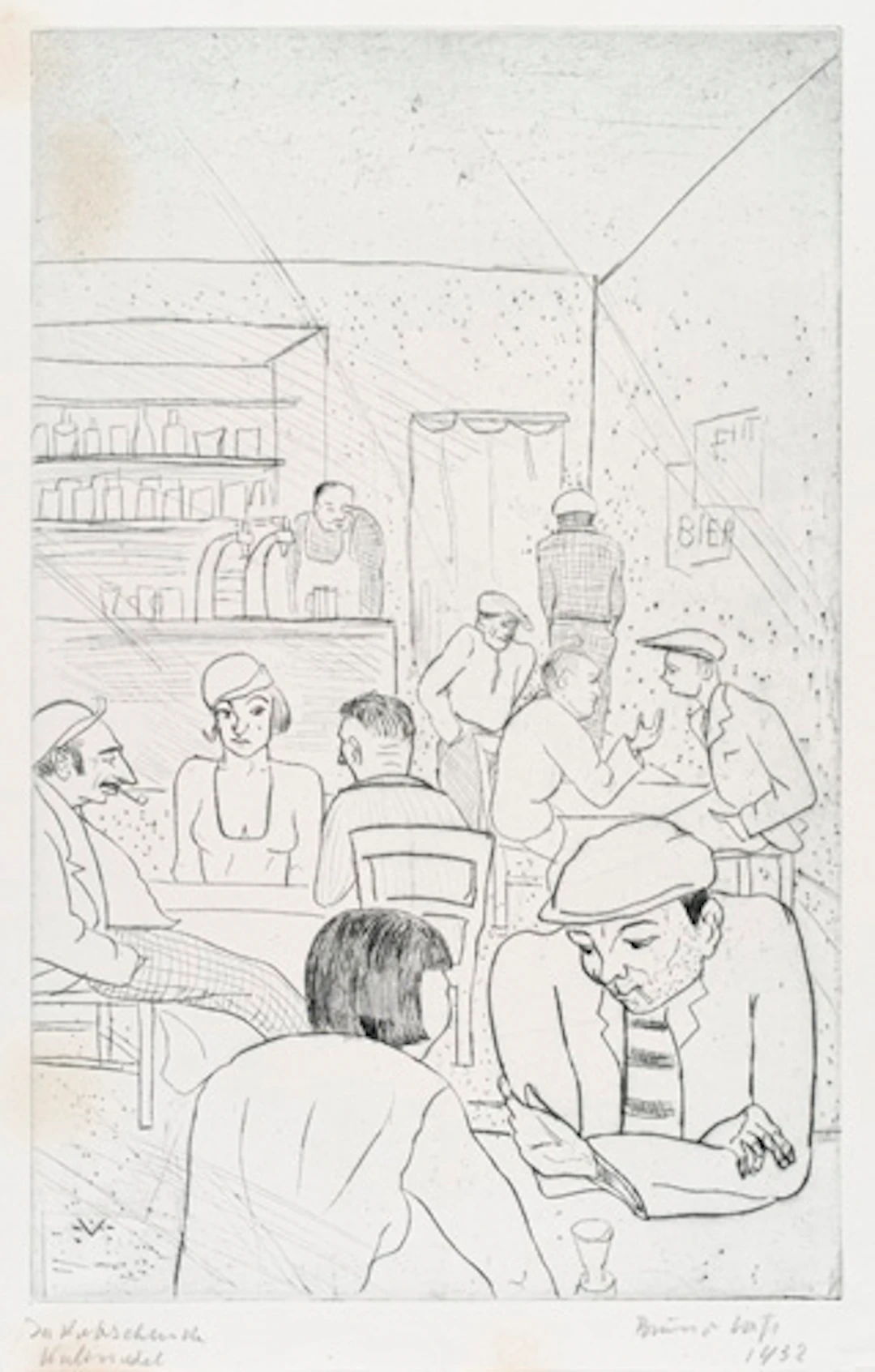 387 Bruno Voigt "Jakobschenke" (Weimar). 1932.