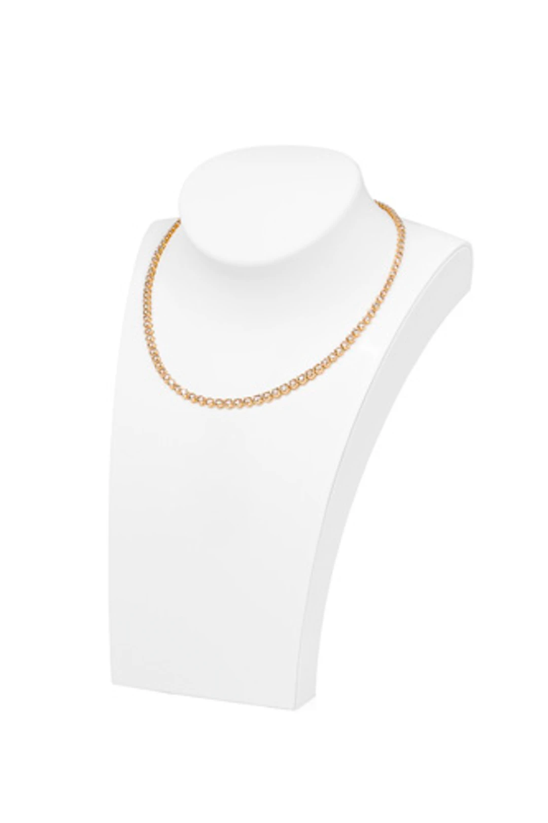 753 Opulentes Gelbgold Brillant-Rivière-Collier.