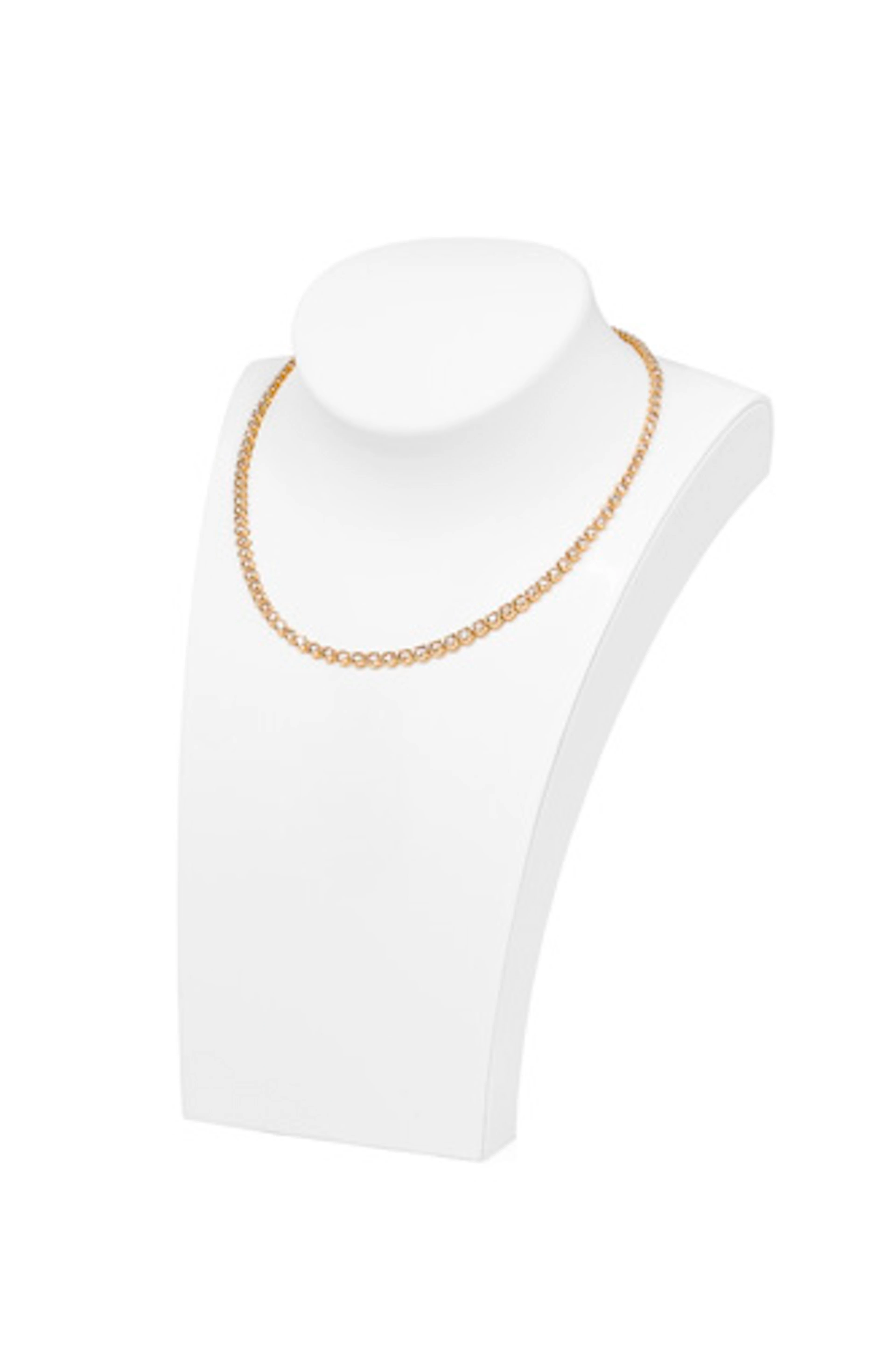 753 Opulentes Gelbgold Brillant-Rivière-Collier.