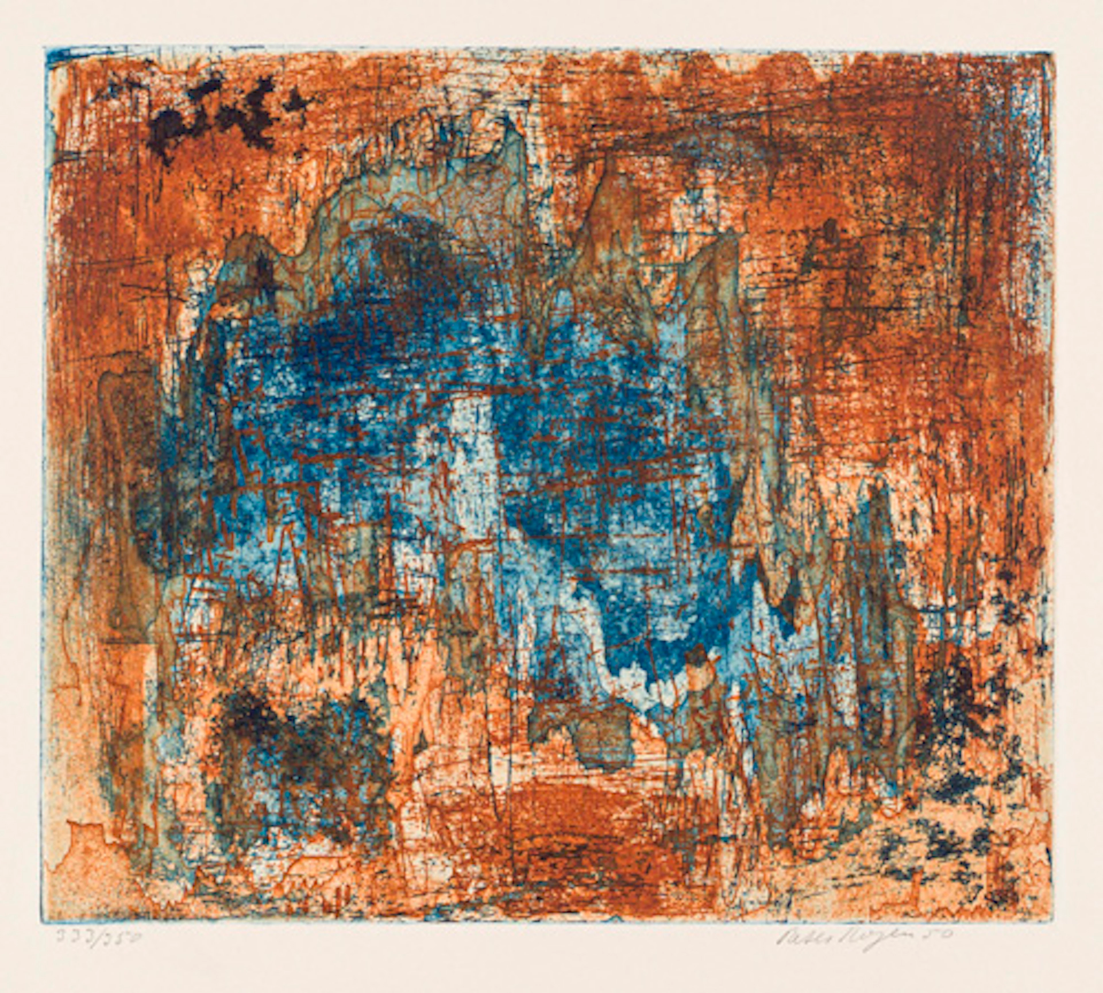 571 Peter Royen "Ohne Titel" / "Zwei Frauen". 1950 /1954.