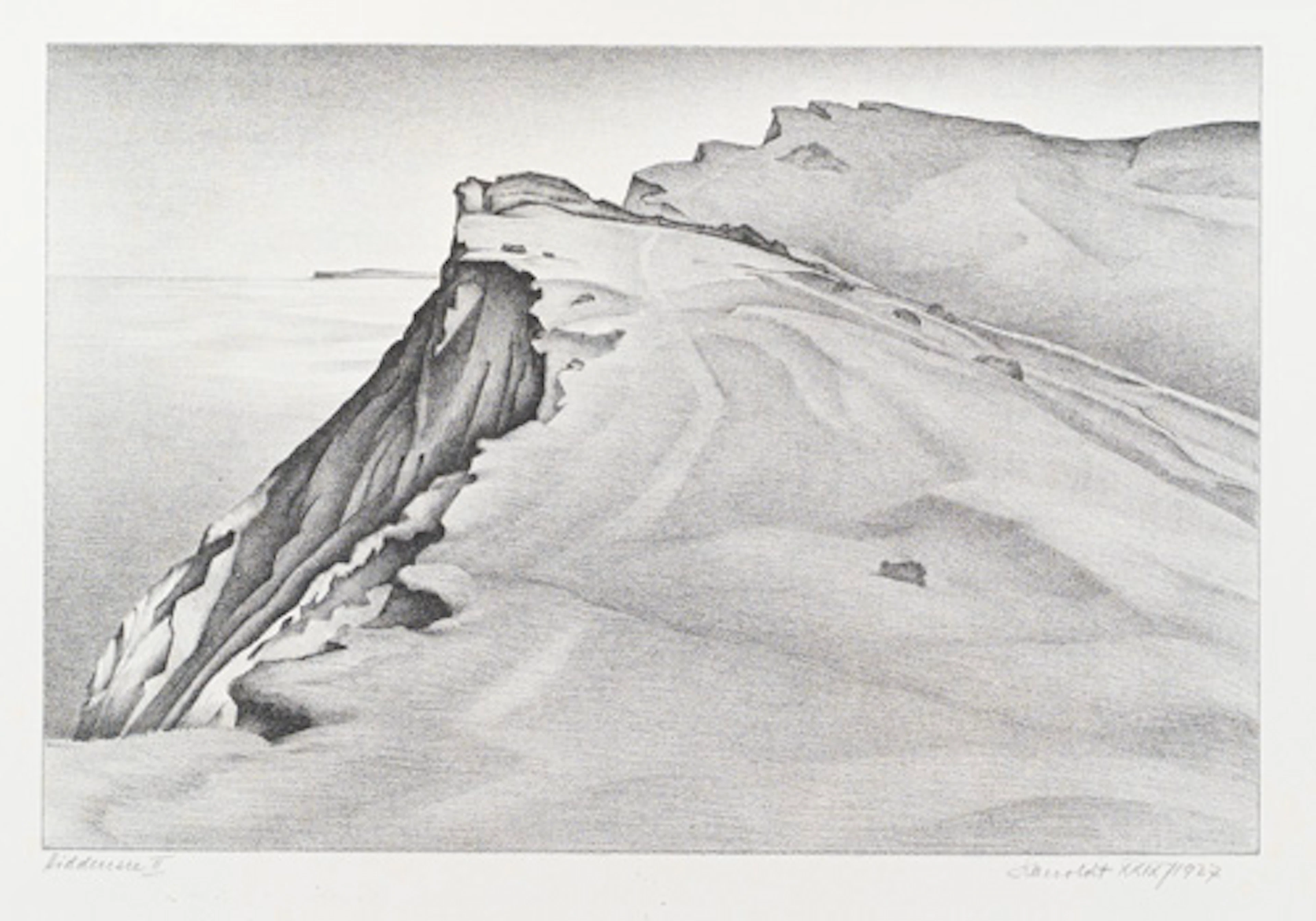 309 Alexander Kanoldt "Hiddensee II". 1927.