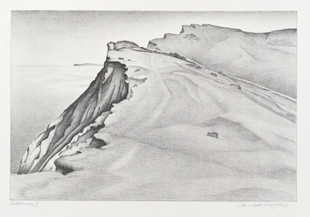 309 Alexander Kanoldt "Hiddensee II". 1927.