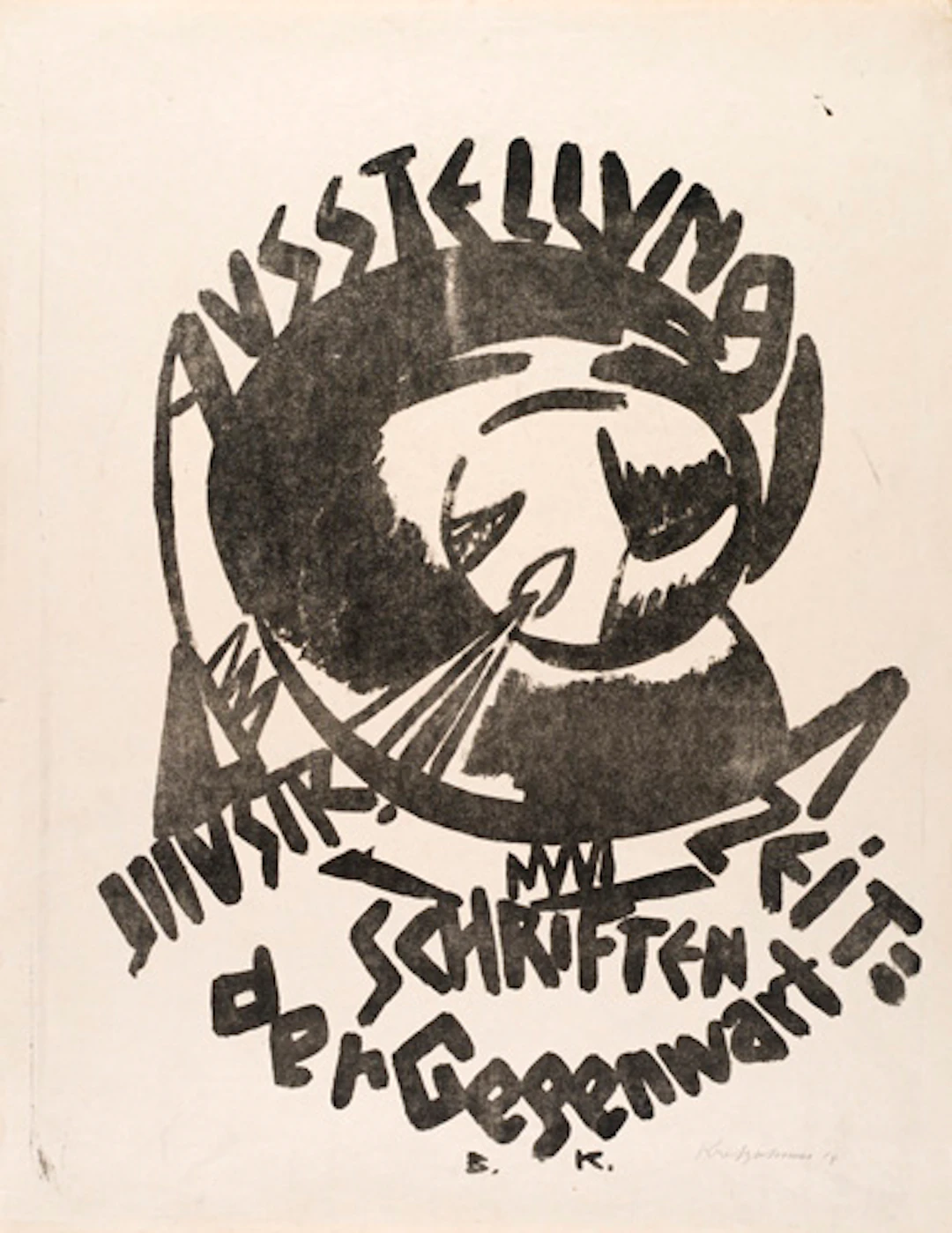 331 Bernhard Kretzschmar "Ausstellung Illustrierter Zeitschriften