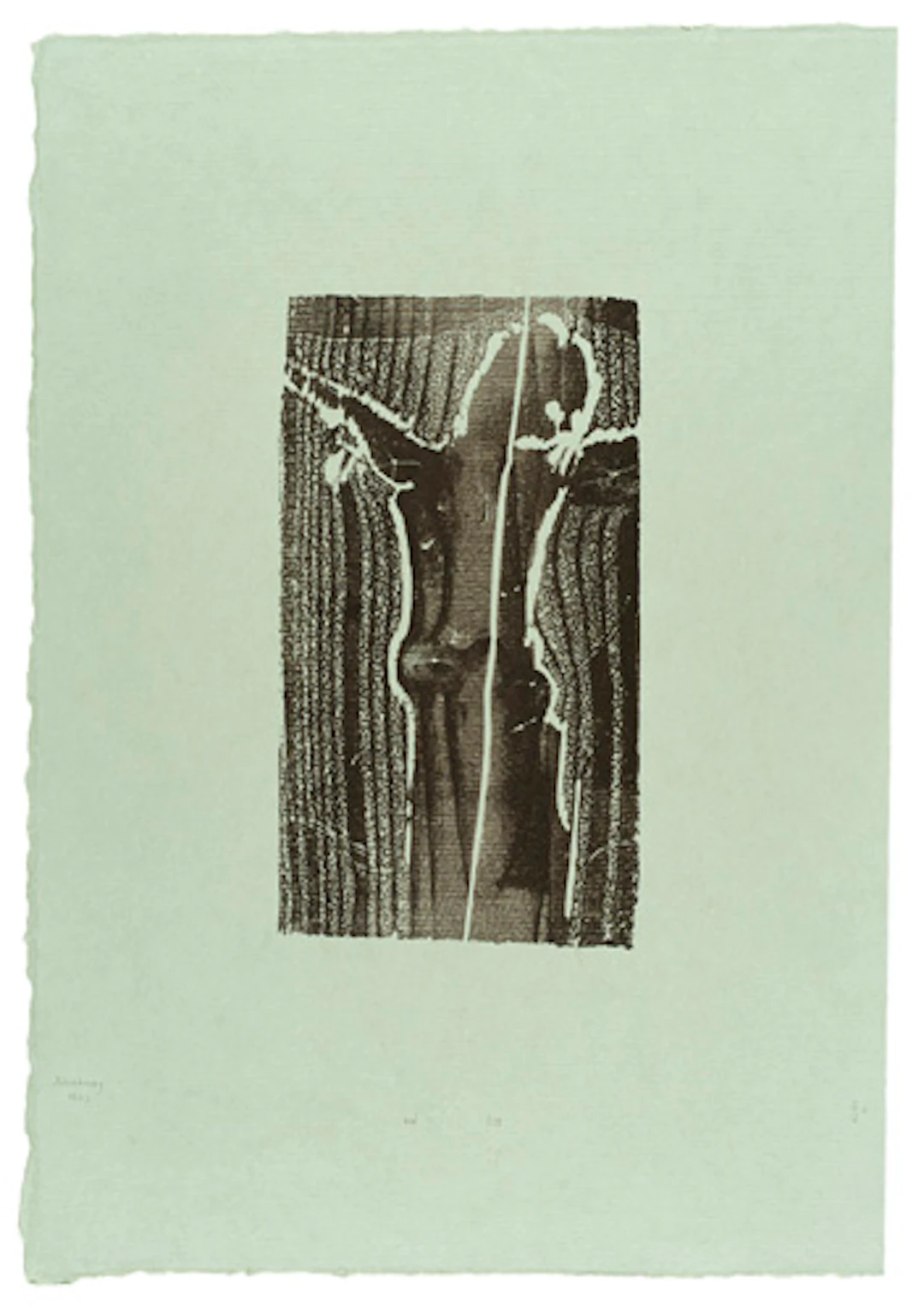 423 Gerhard Altenbourg "und litt". 1973.