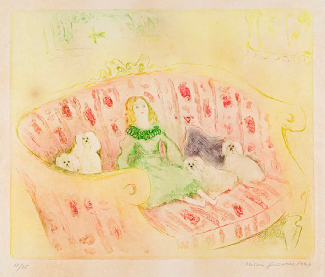 467 Herta Günther "Rosa Sofa". 1969.