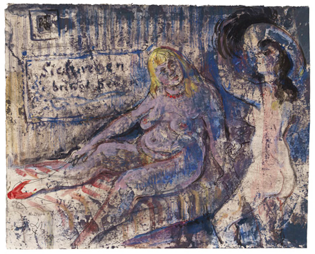 631 Woldemar Winkler "Sich regen bringt Segen". 1954.