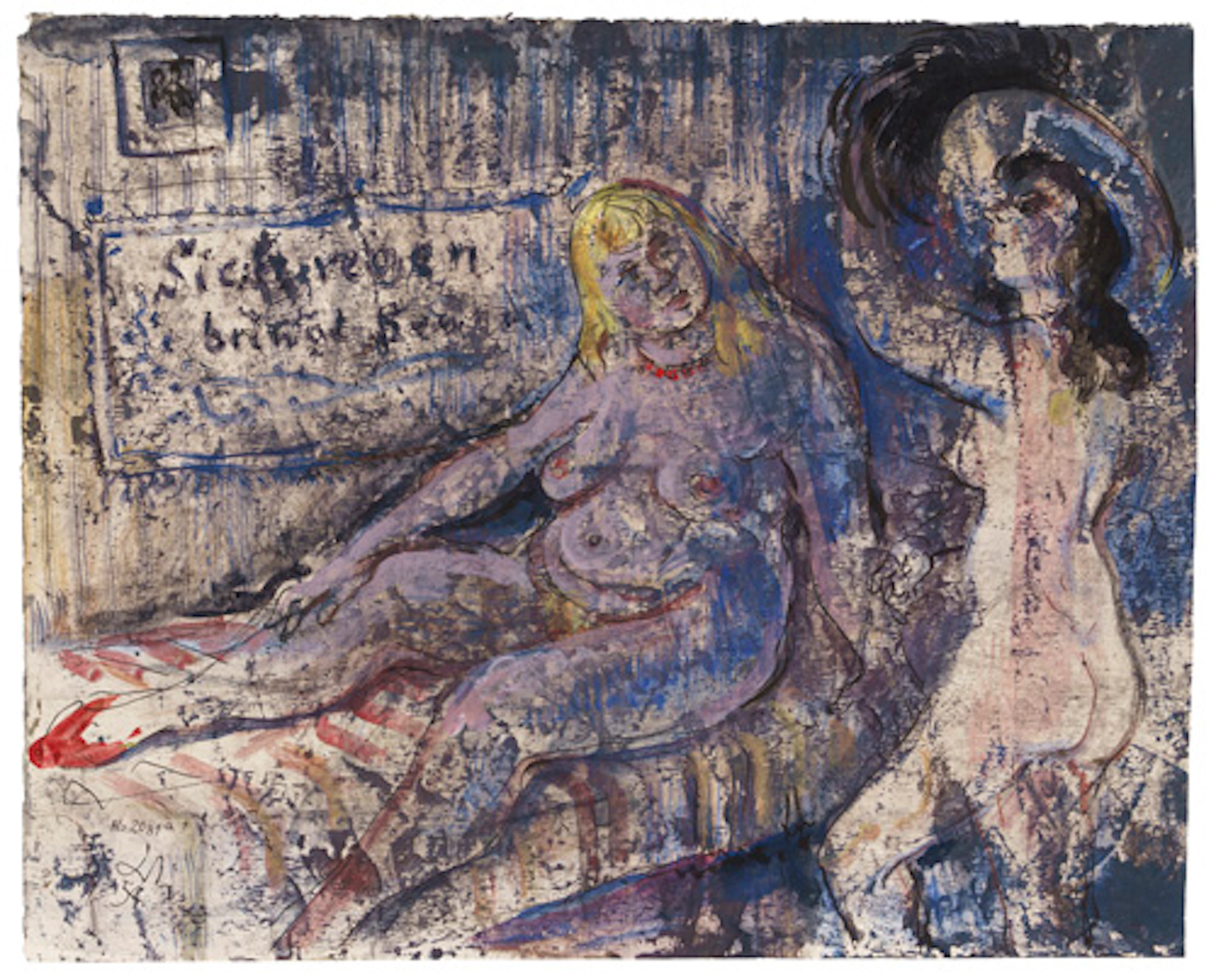 631 Woldemar Winkler "Sich regen bringt Segen". 1954.