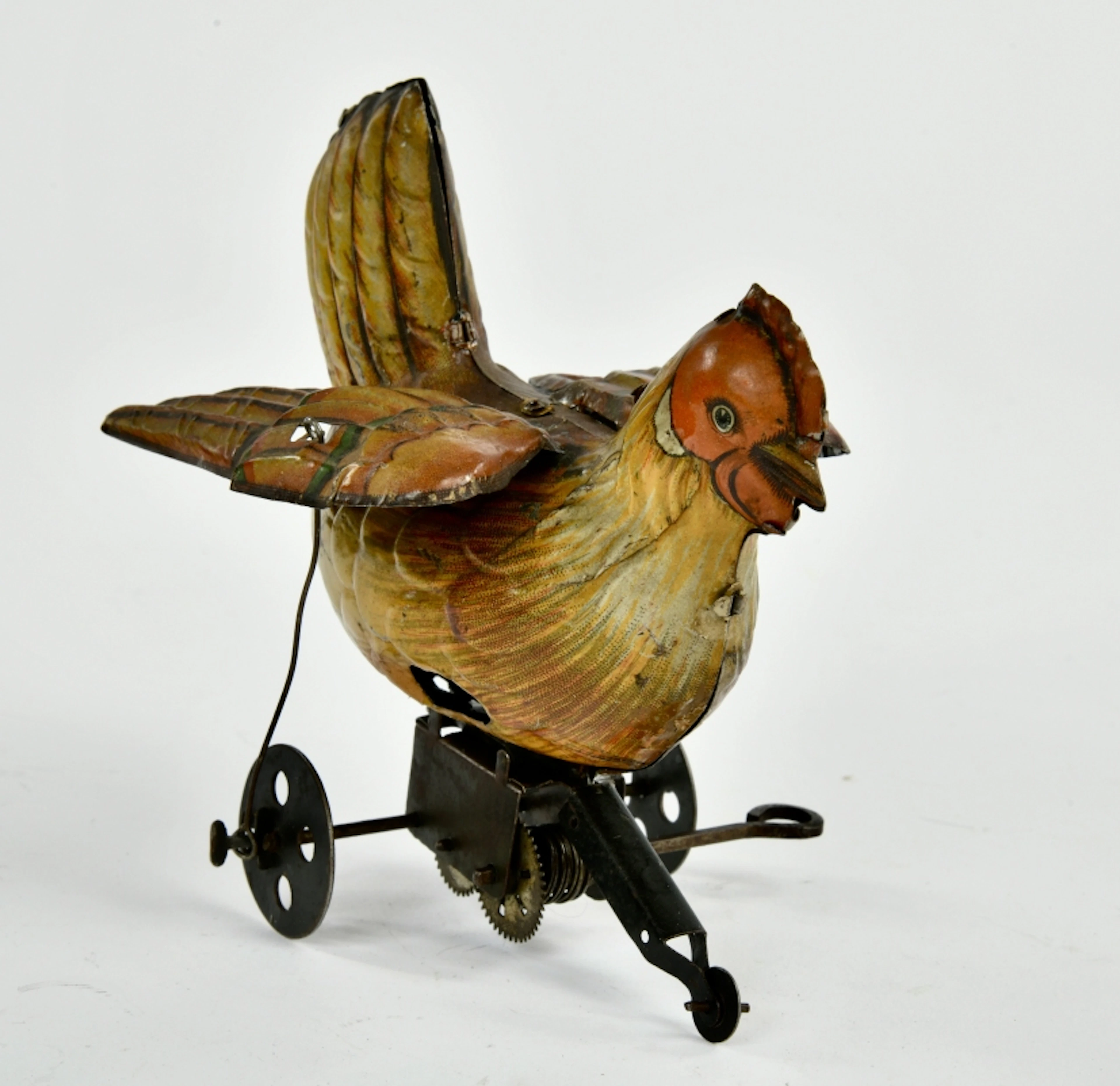 Huhn auf Rädern