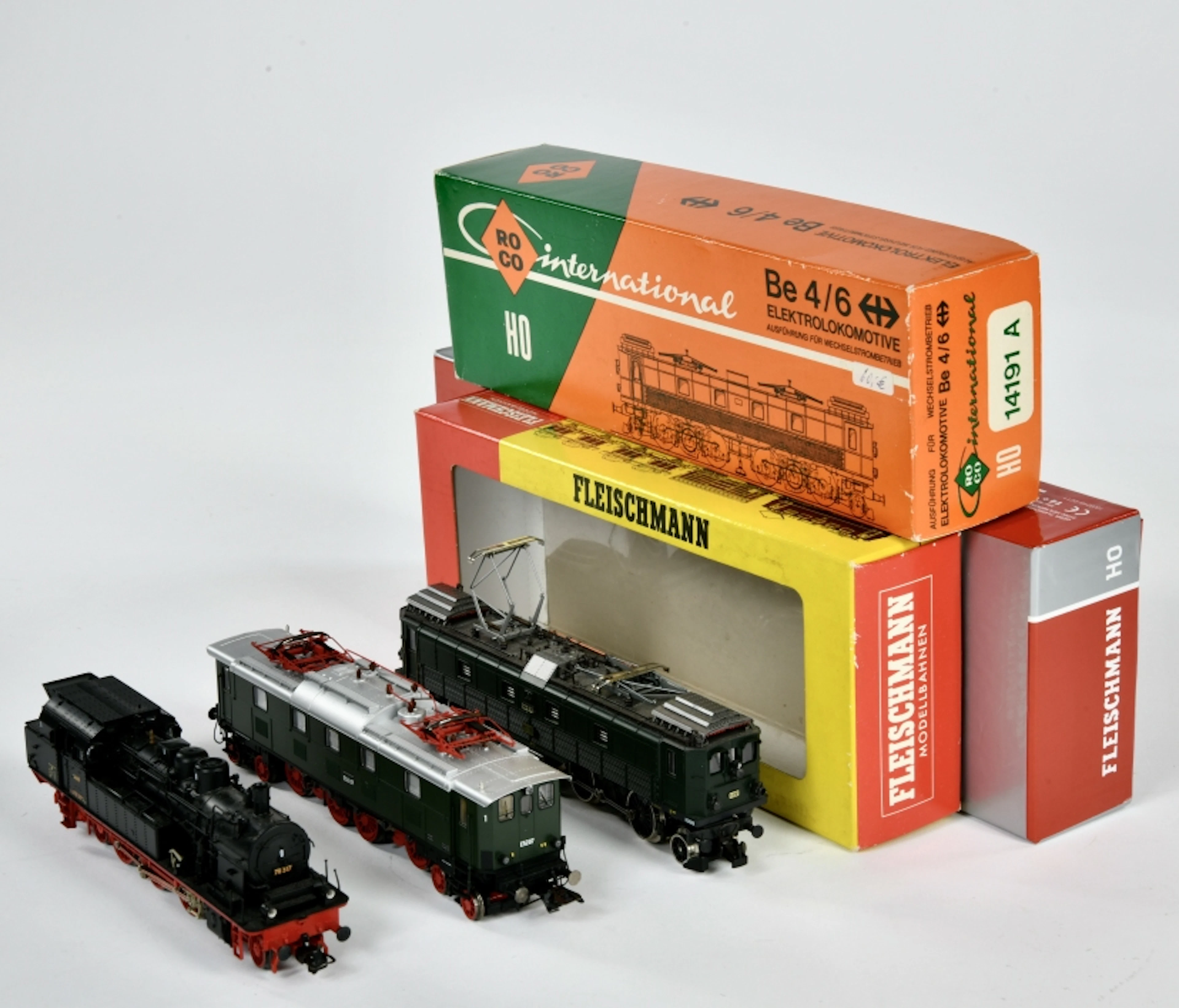 Fleischmann, Roco, 3 Loks (1878, 435201, 14191A)