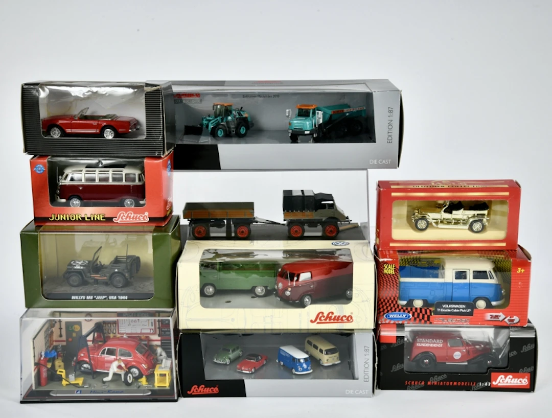 Schuco u.a., Konvolut Modellautos