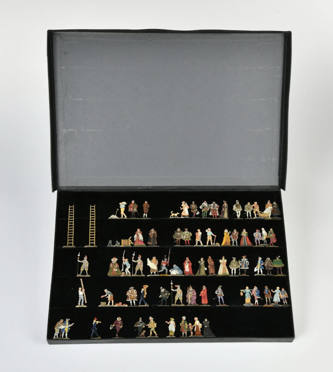 Zinnfiguren Set, historische Darstellungen