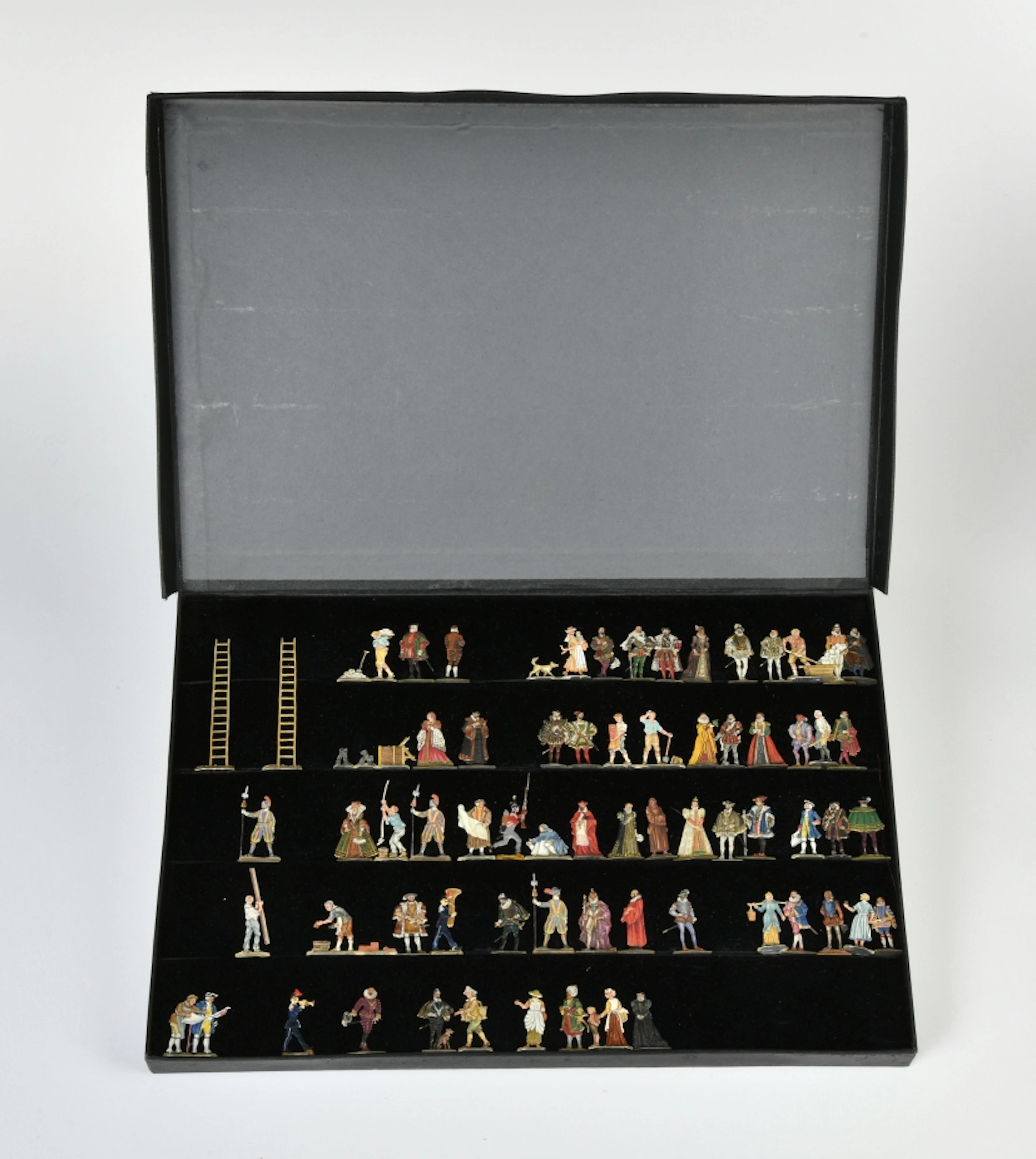 Zinnfiguren Set, historische Darstellungen
