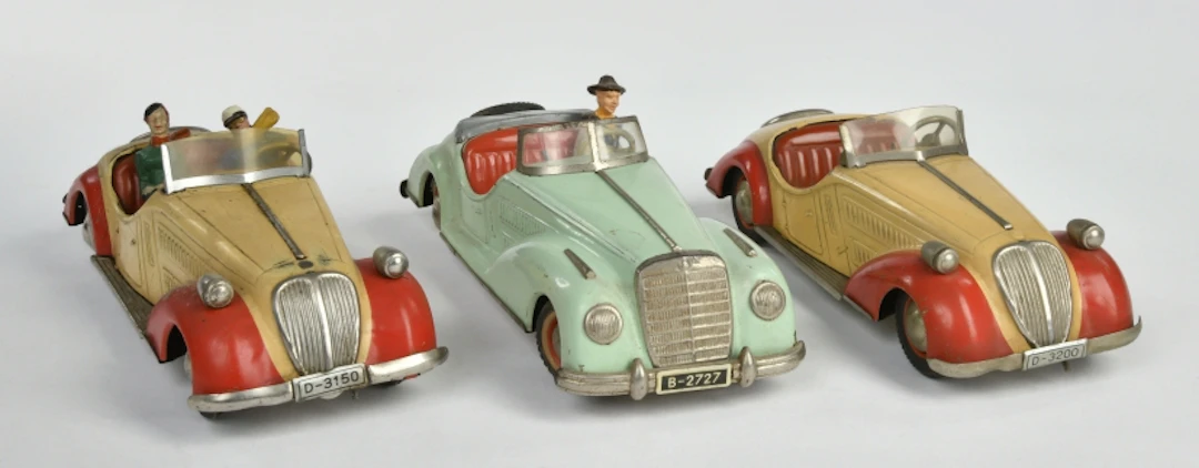 Distler, 3 Fahrzeuge, Mercedes & Wanderer