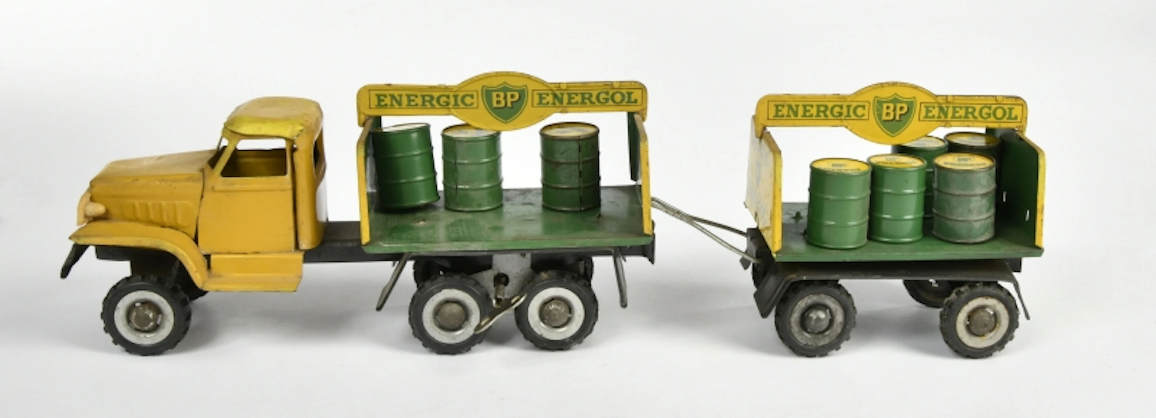 BP Energol Lieferwagen mit Anhänger